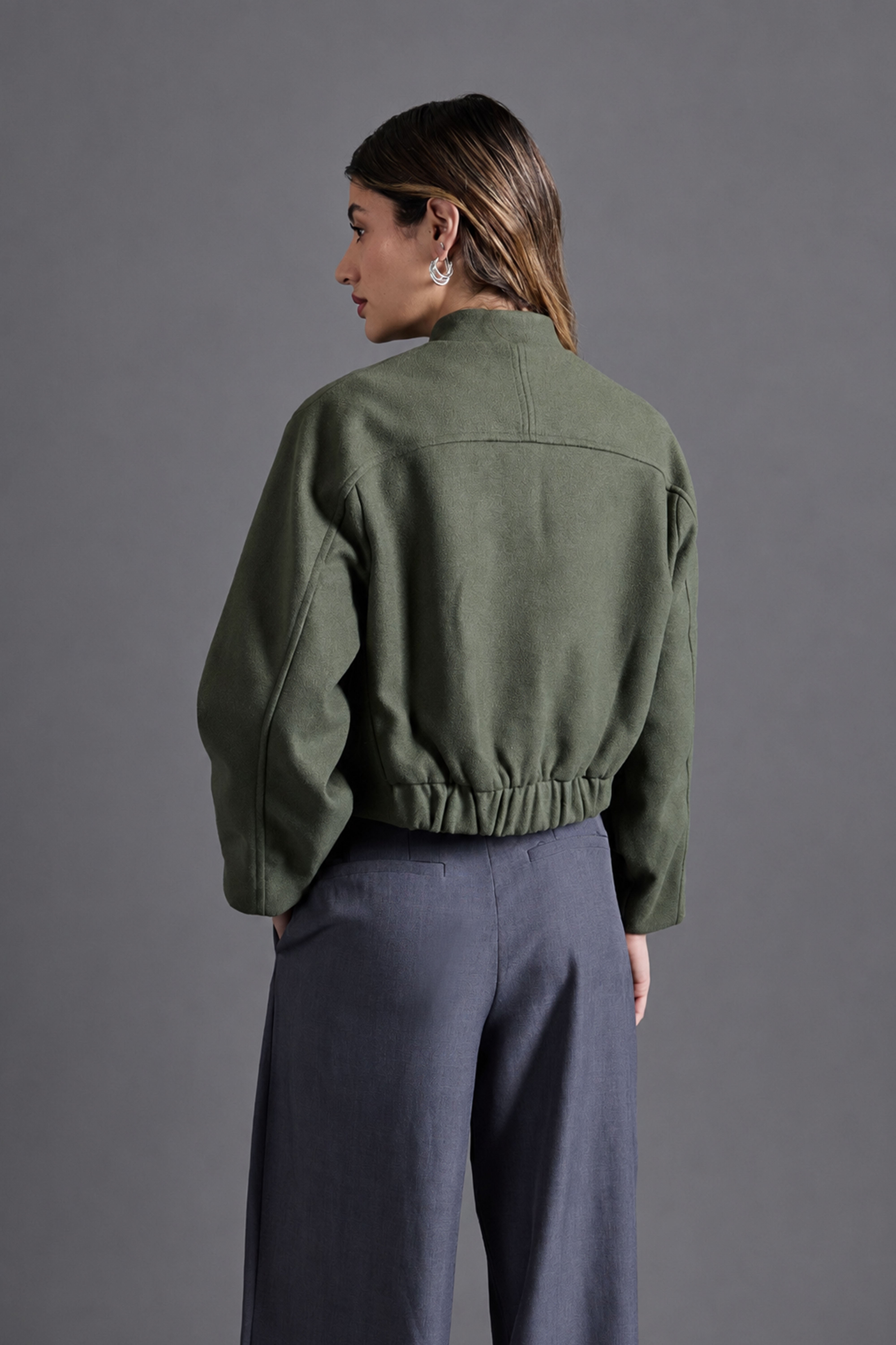 Casaca Bomber - Verde