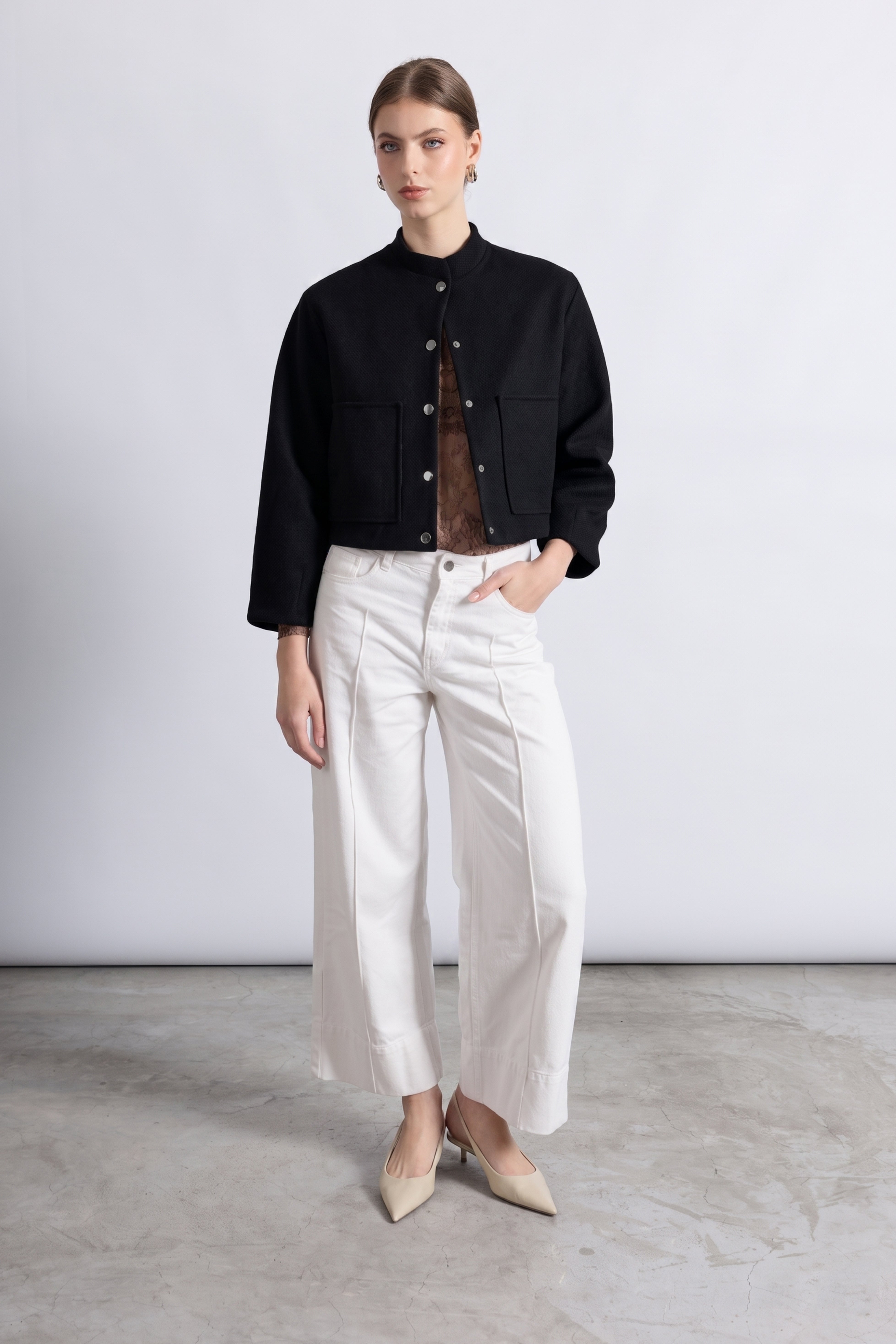 Casaca Bomber - Negro