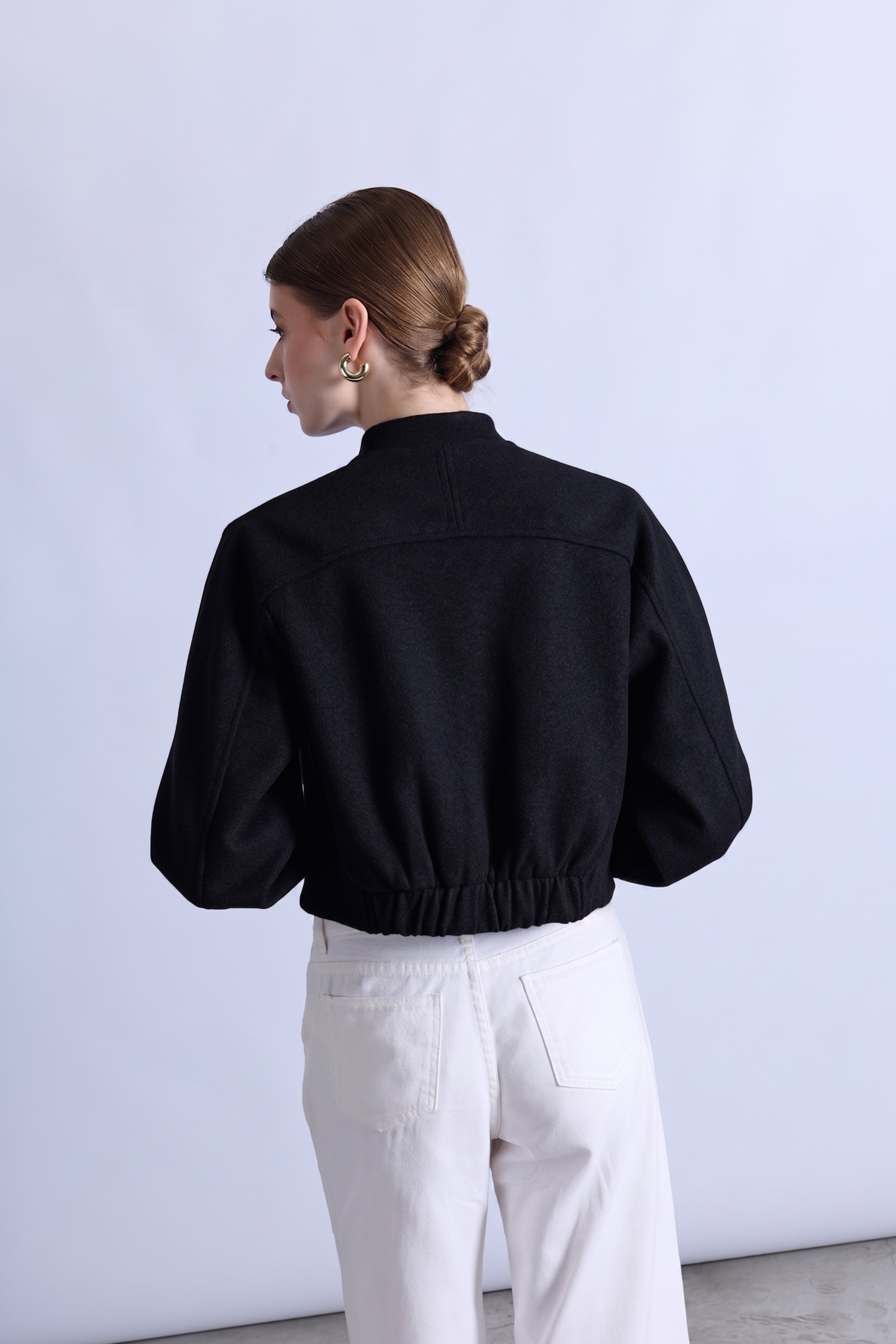 Casaca Bomber - Negro
