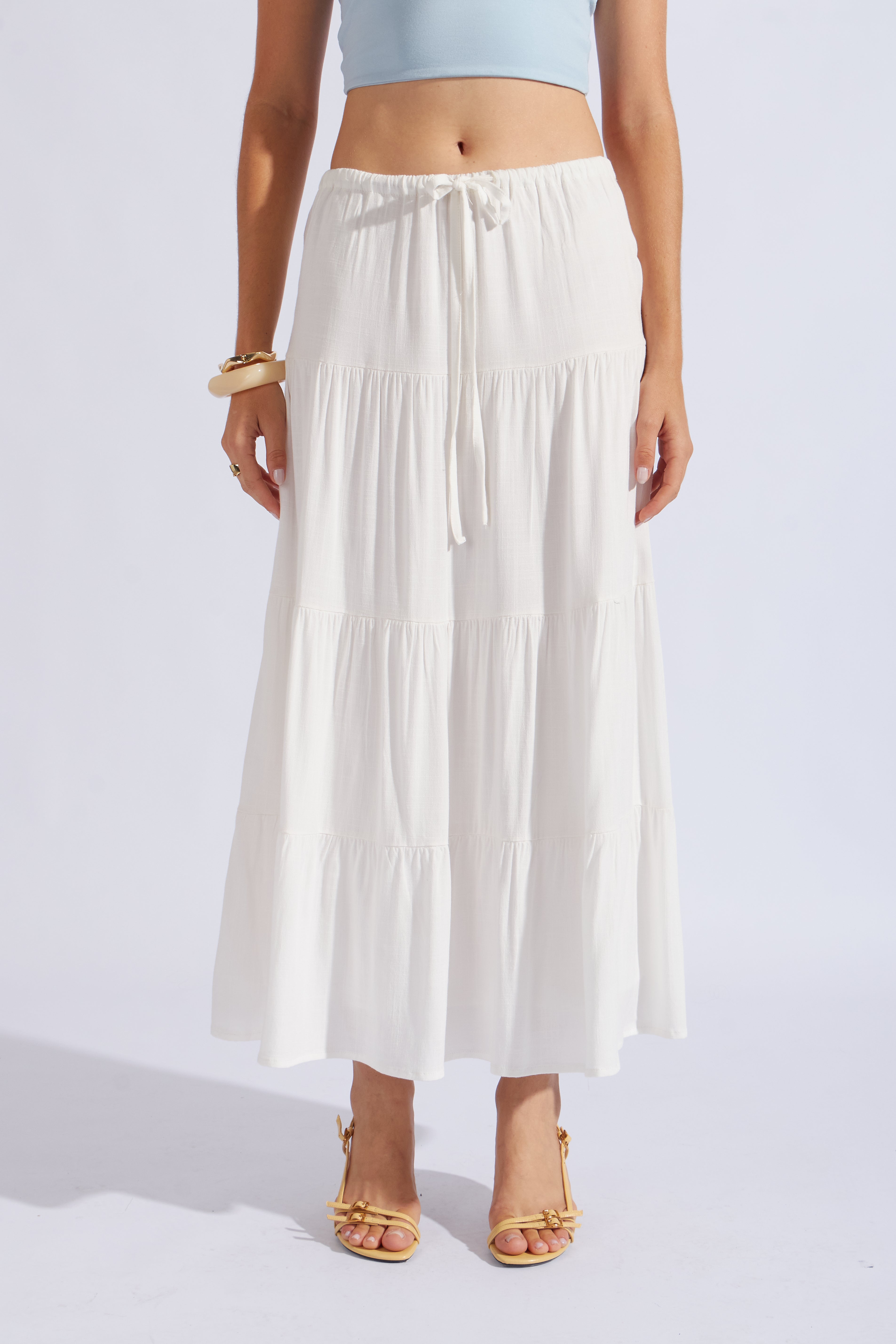 Falda Larga 3 Tiempos - Perla