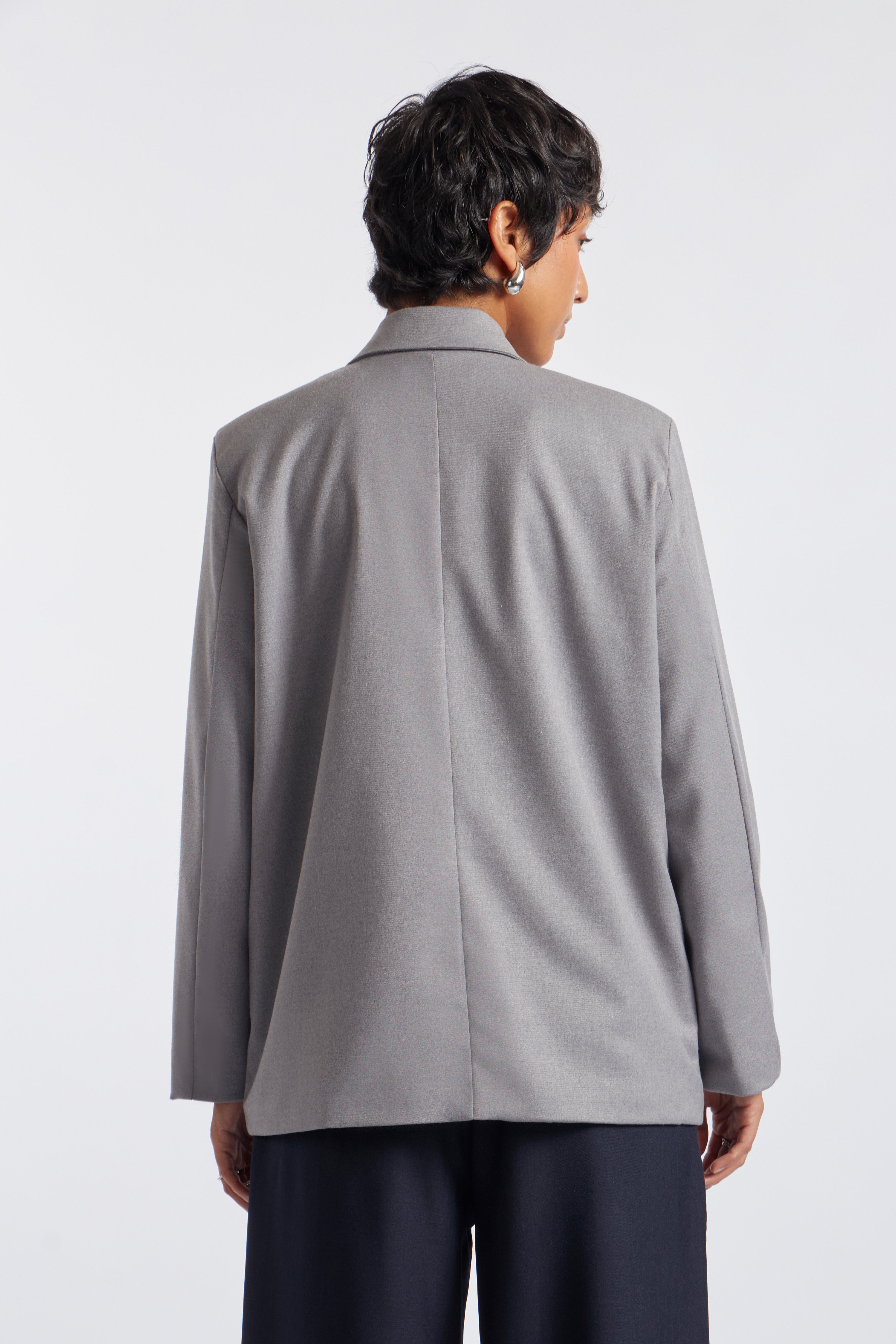 Blazer Fit Regular - Gris