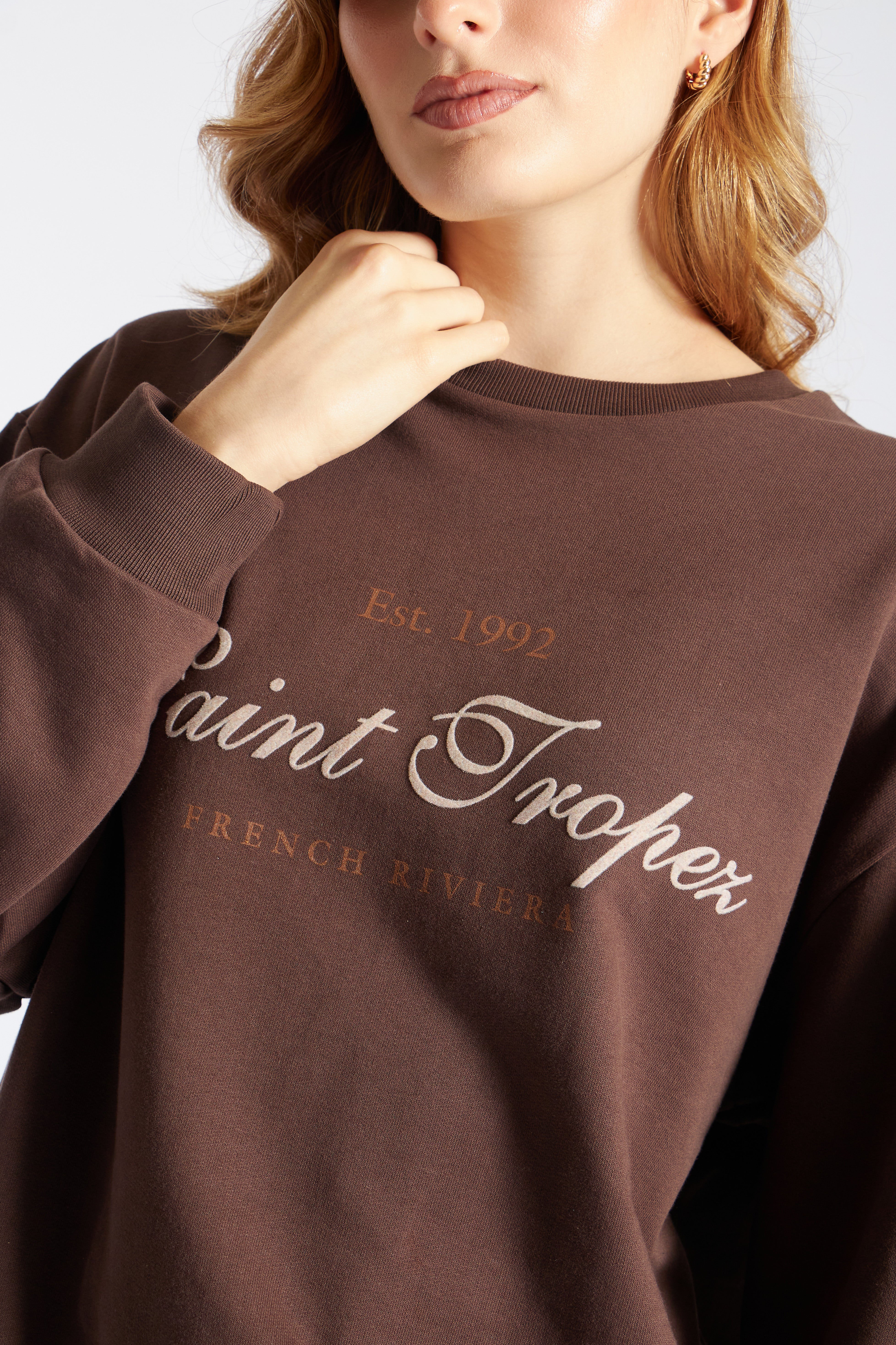 Sweatshirt Varsity - Marrón