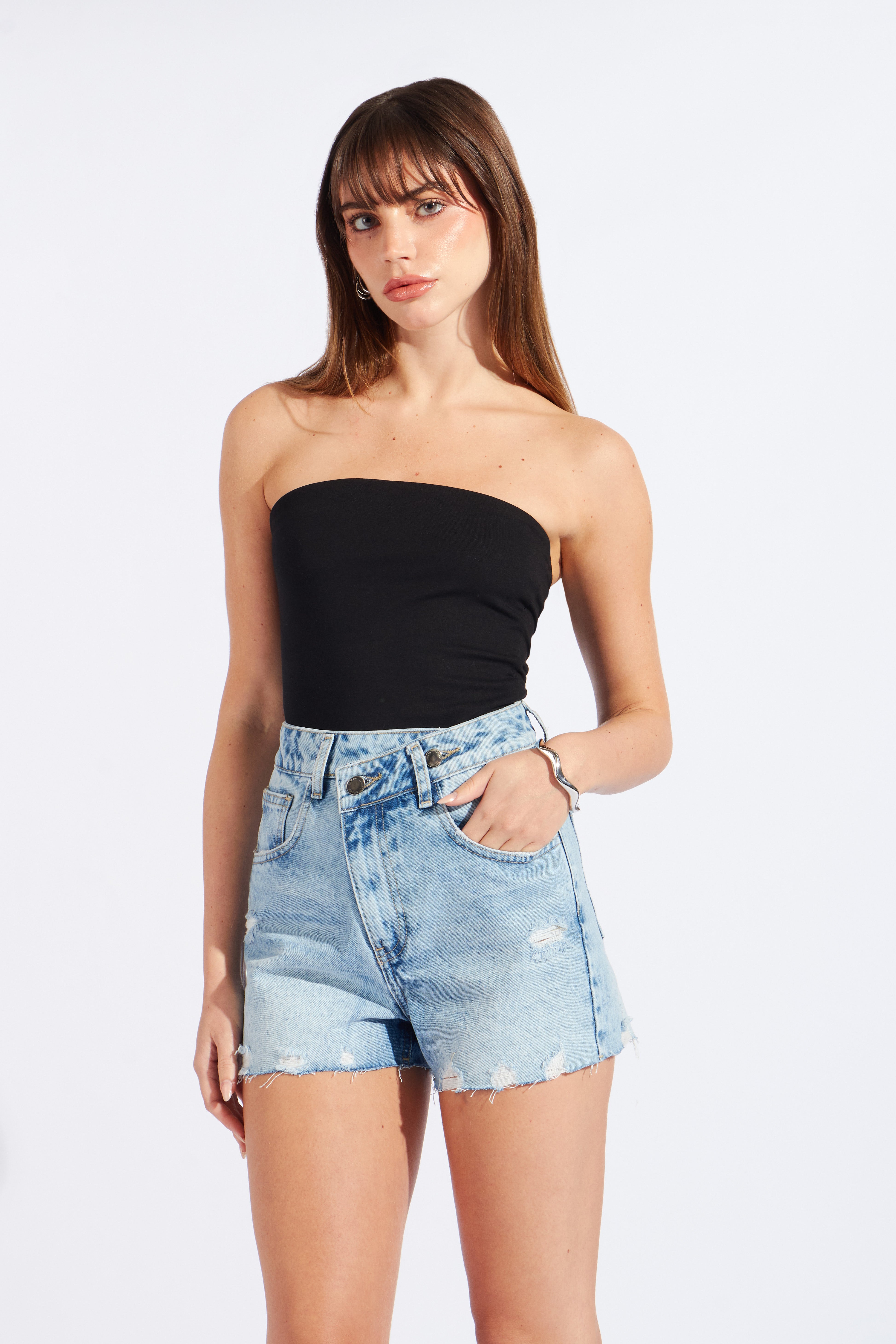 Body Strapless - Negro