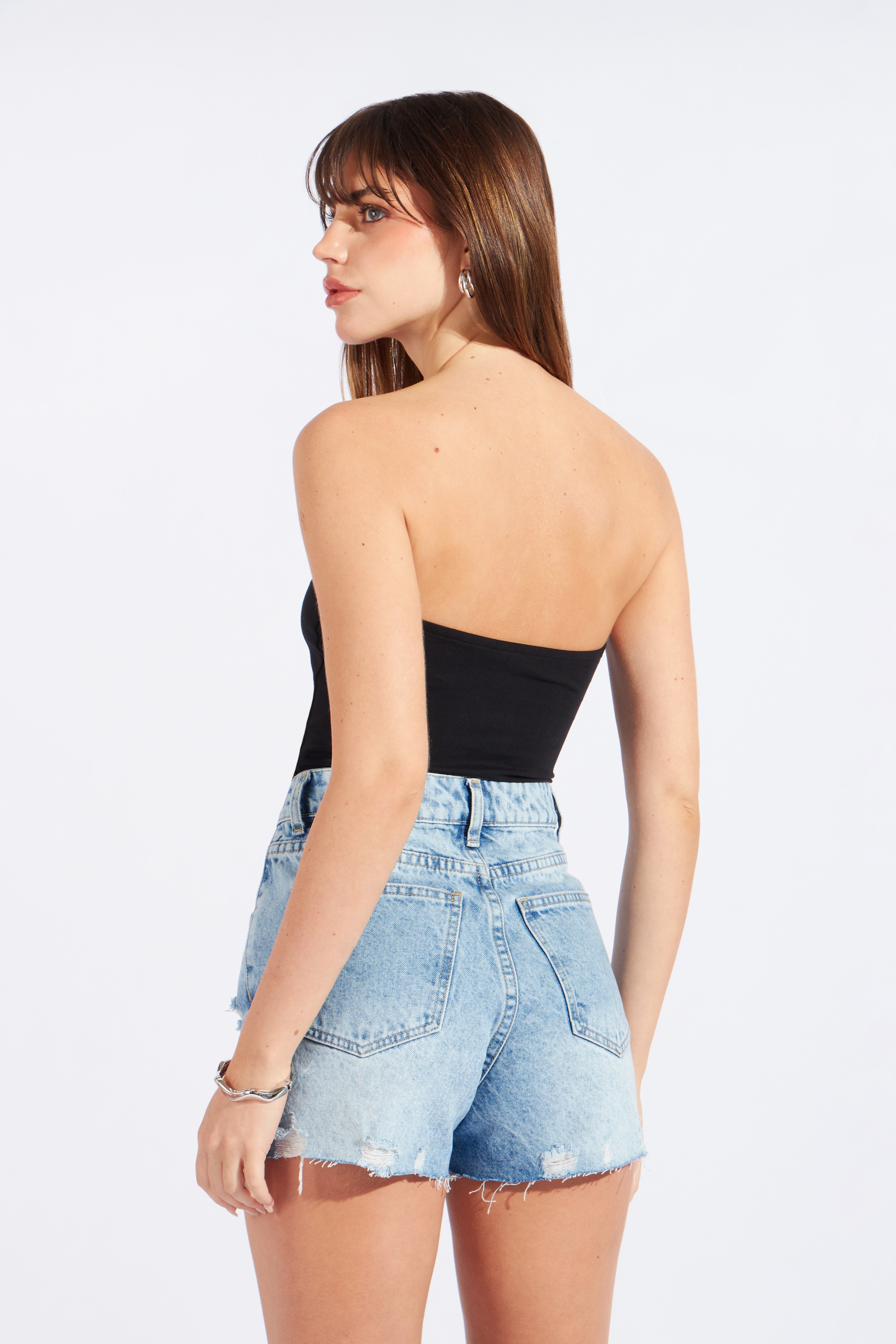 Body Strapless - Negro