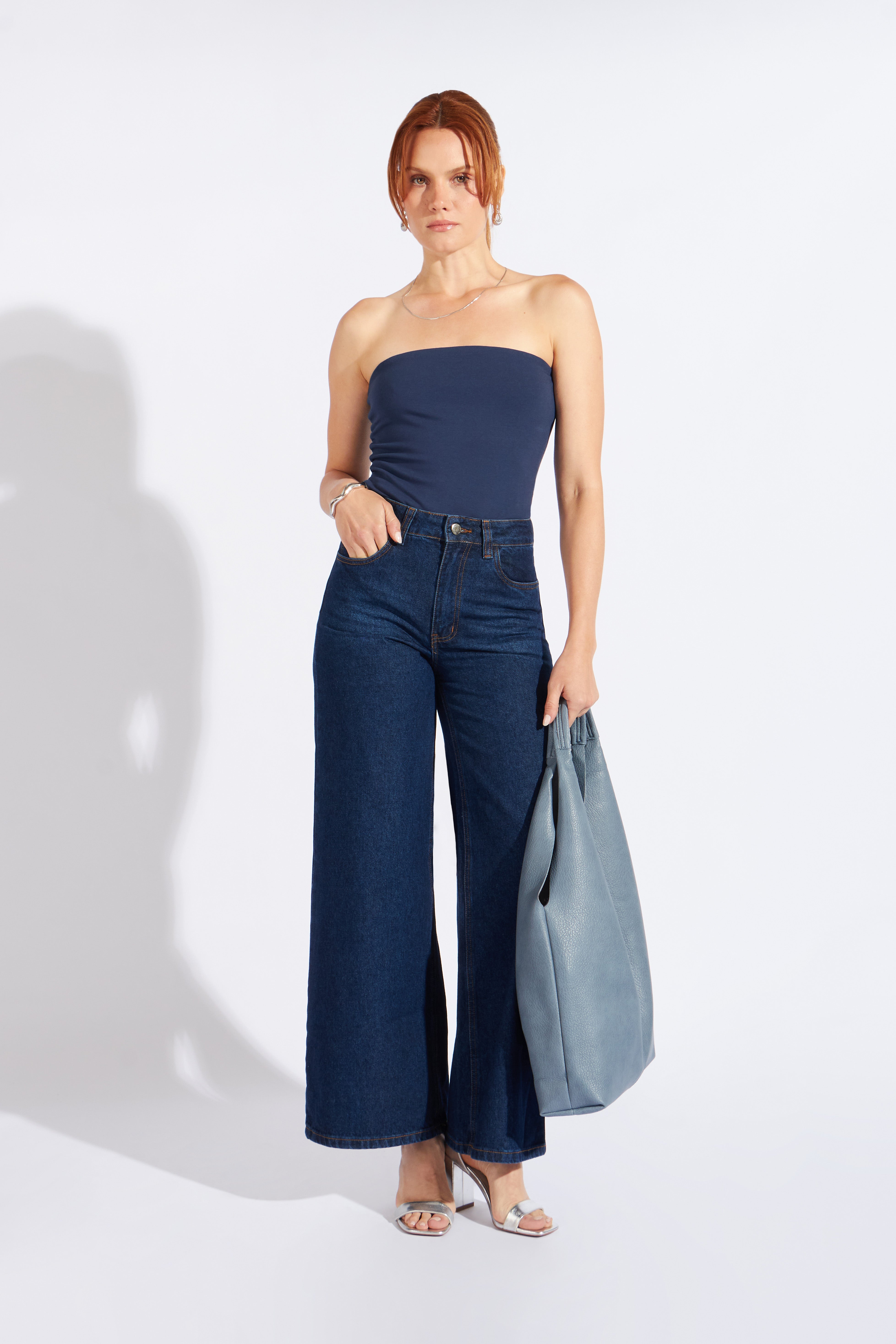 Body Strapless - Azul