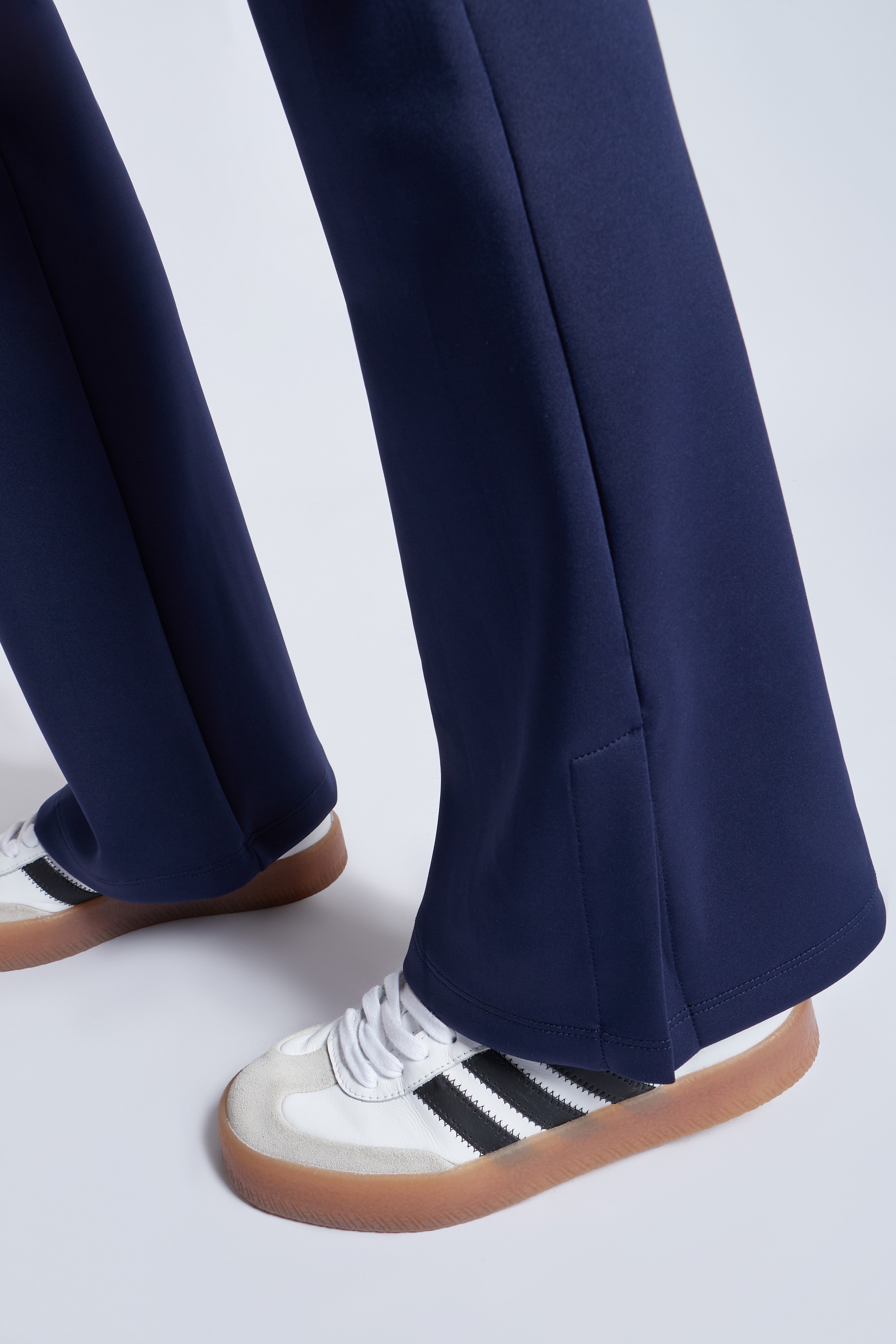 Pantalón Flare con Modal - Azul