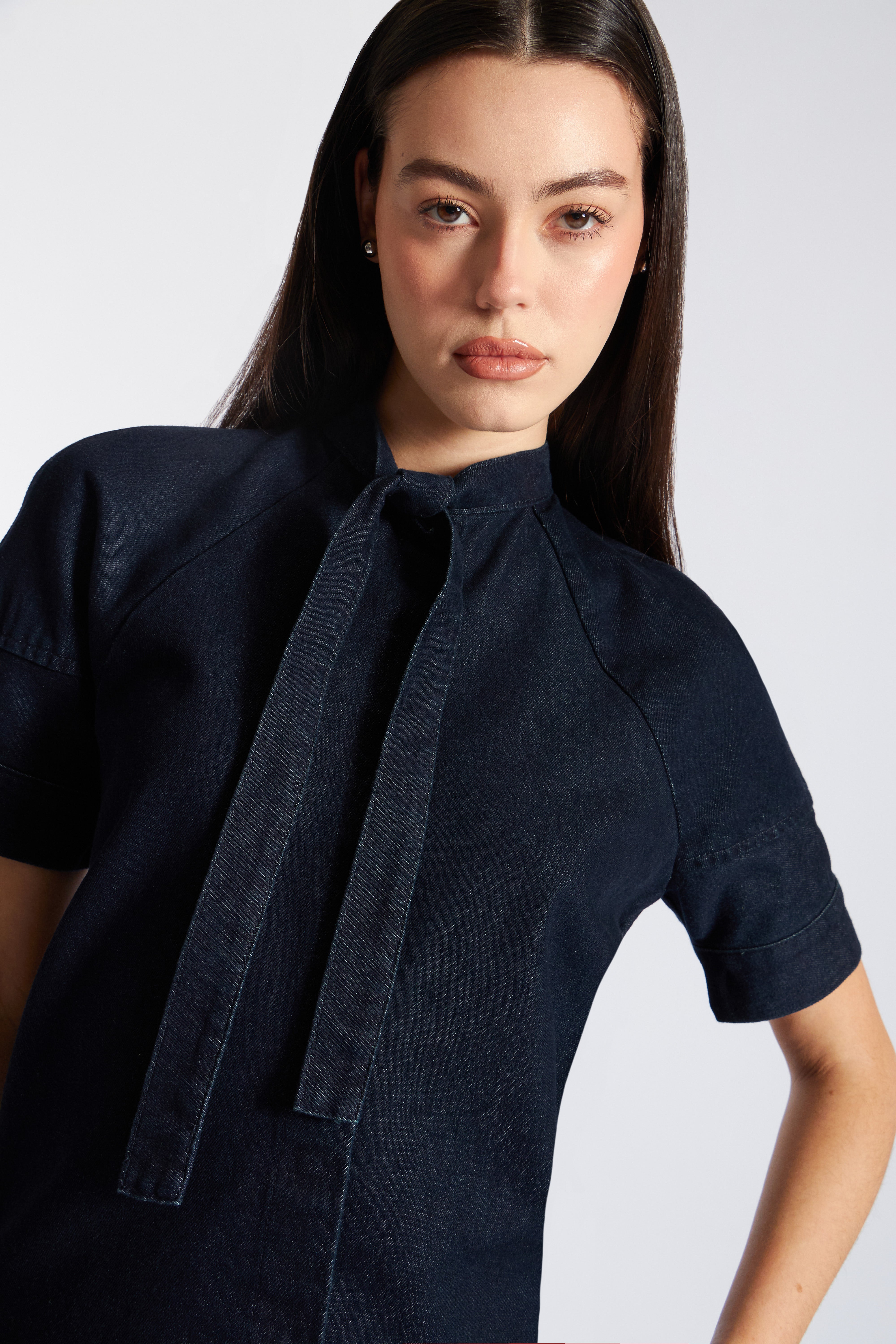 Blusa Denim Lazo - Natural