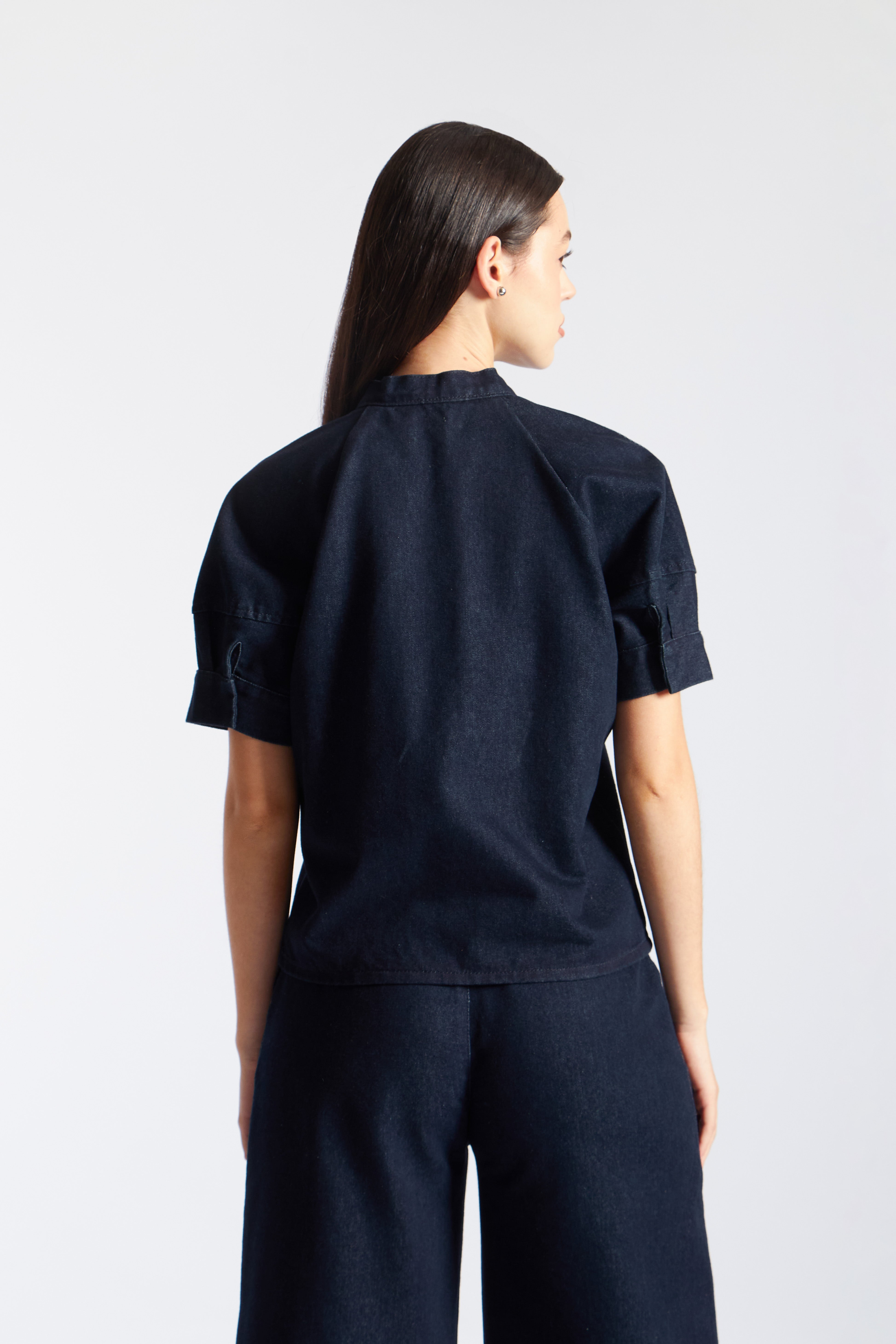 Blusa Denim Lazo - Natural