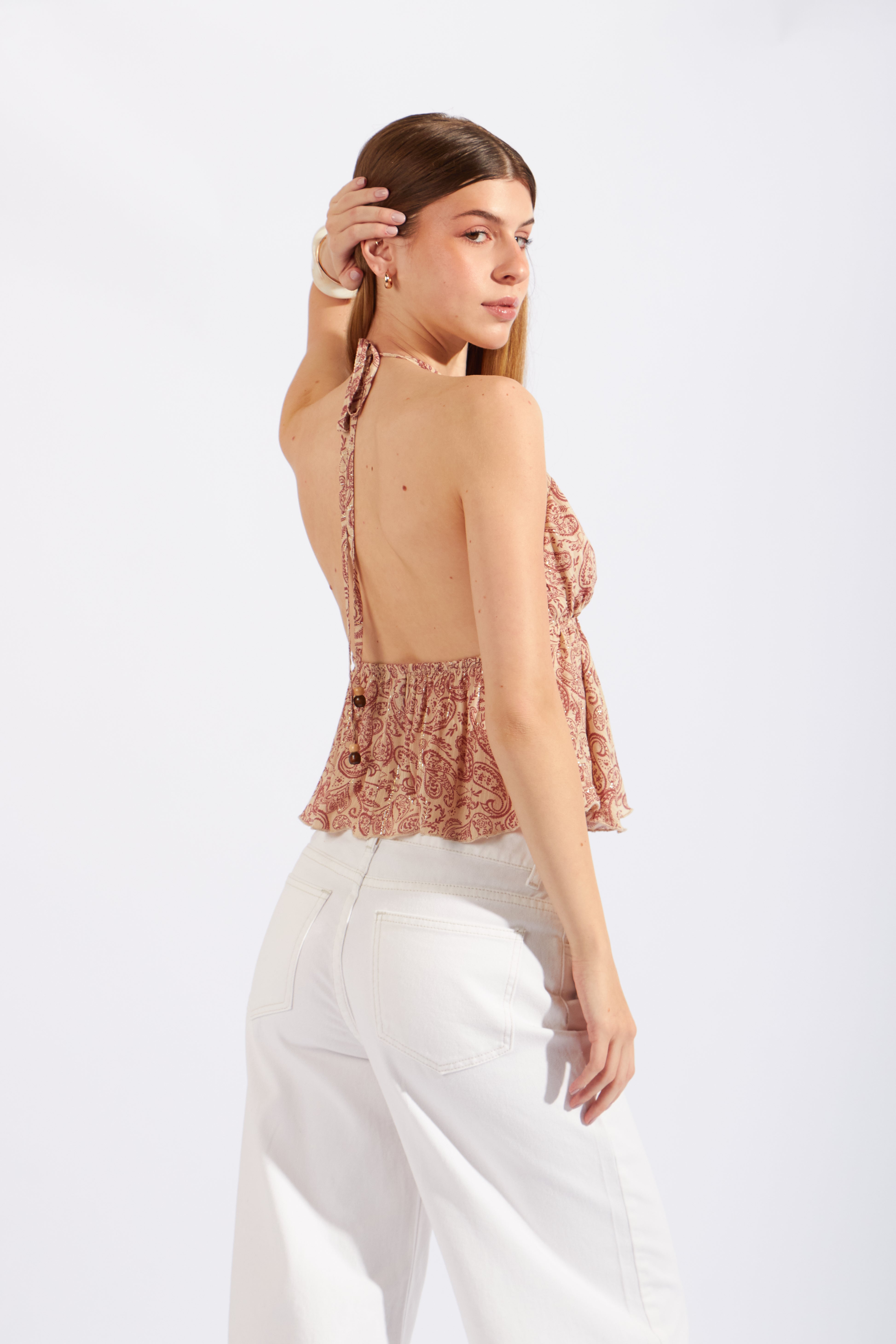 Top Tirantes Gasa - Arena