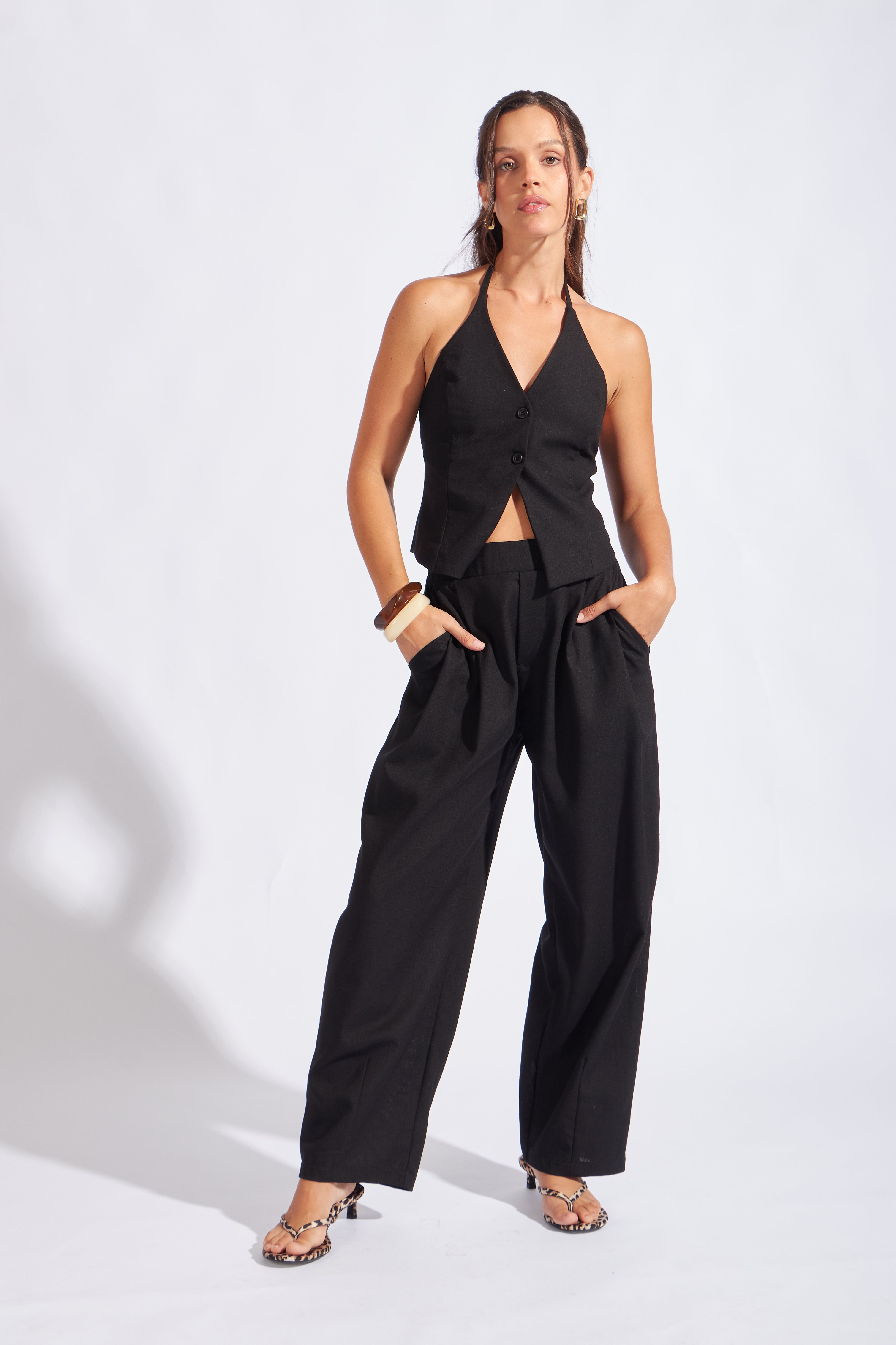 Pantalón Balloon - Negro