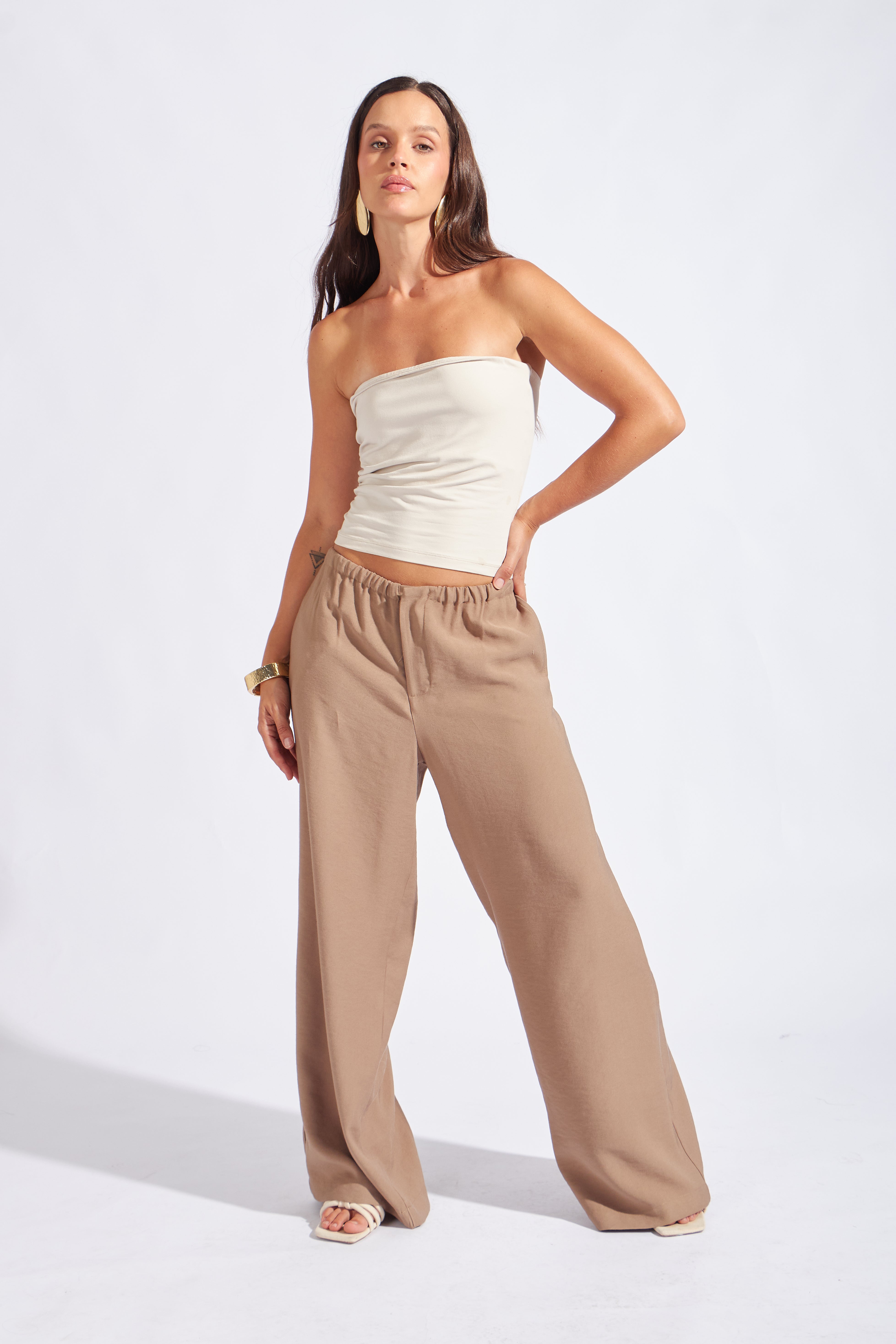 Top Strapless Drapeado - Arena