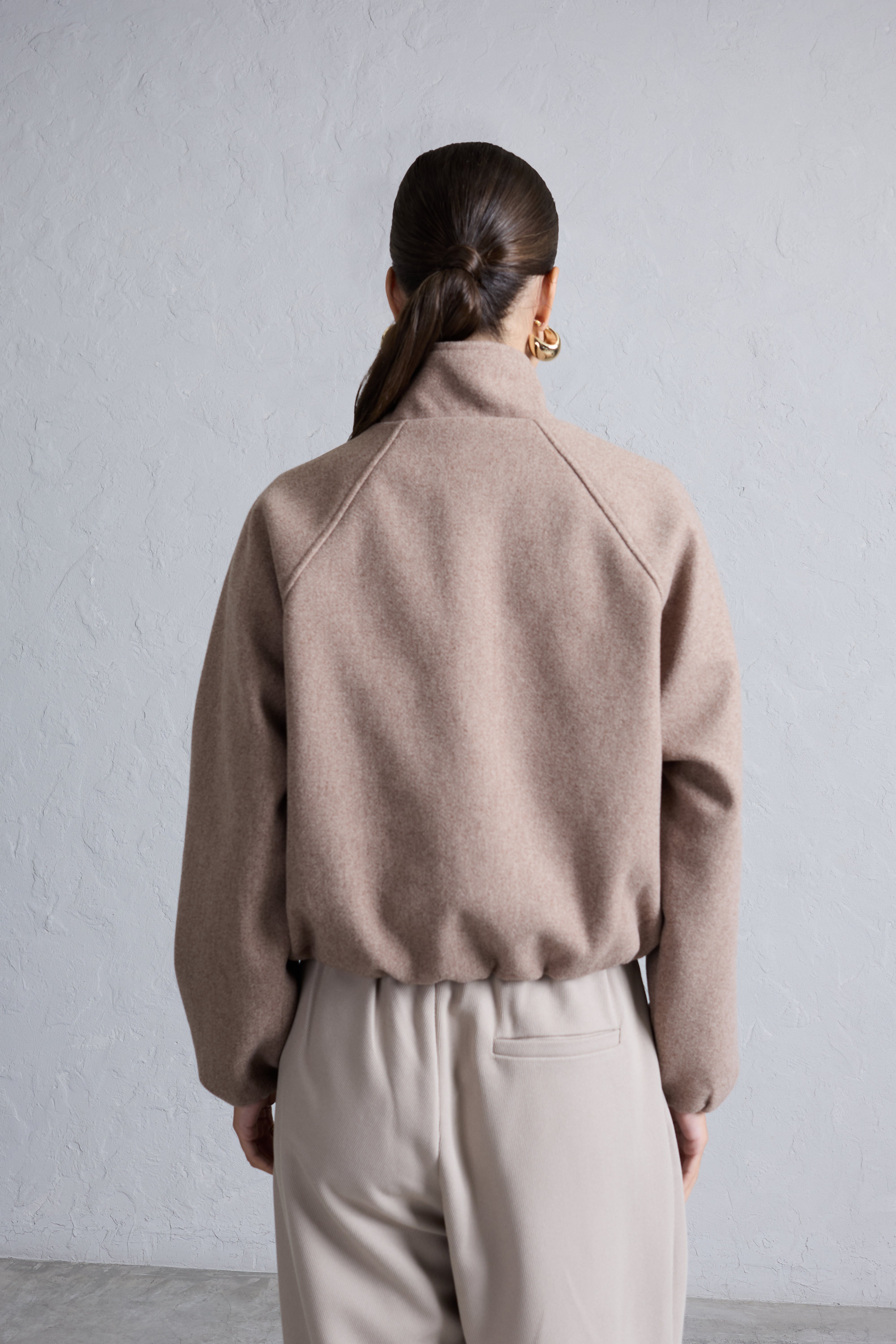 Casaca Bomber Manga Raglán - Topo