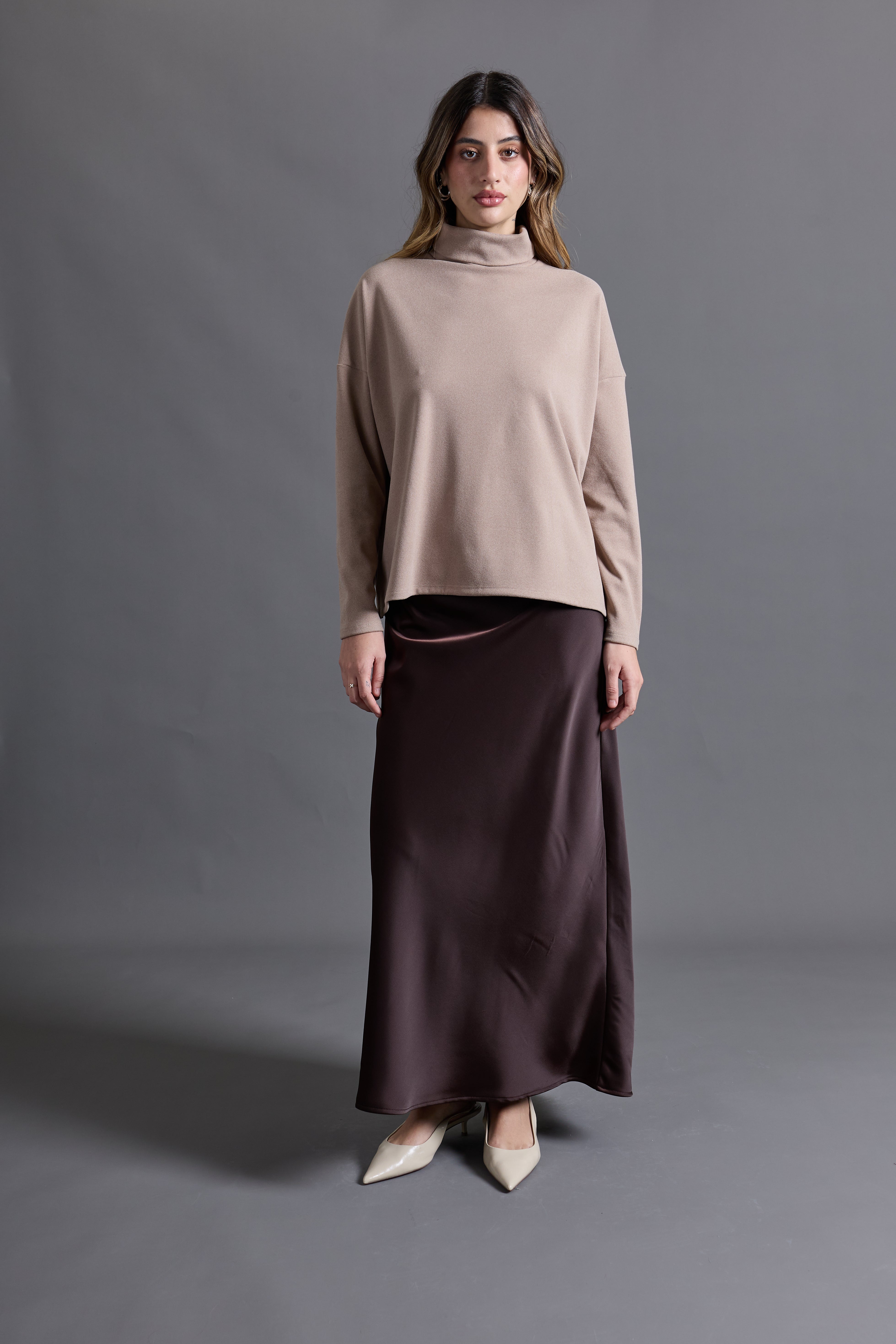 Sweater Cuello Alto - Arena