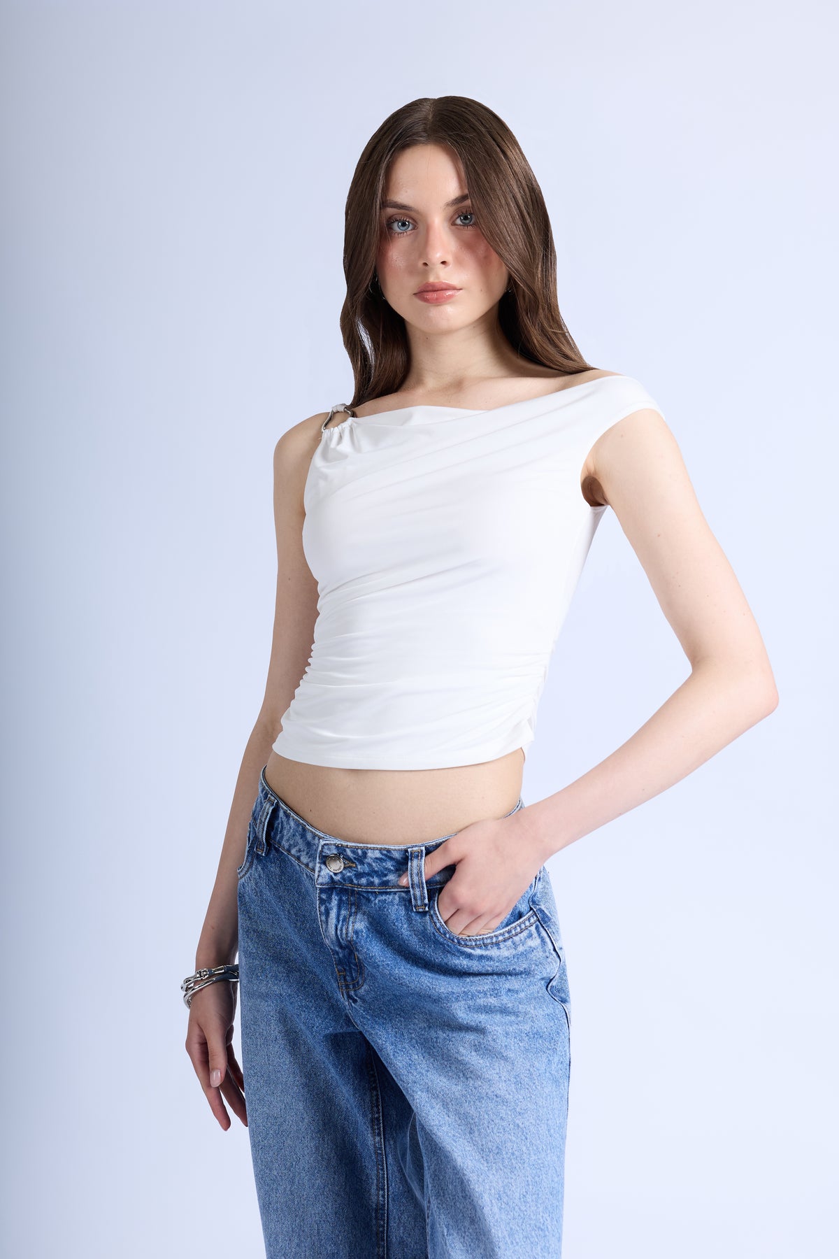 Top Minimal One Shoulder - Perla