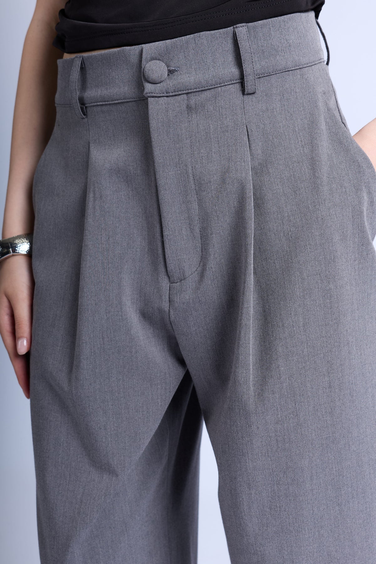Pantalón Sastre Palazzo - Gris