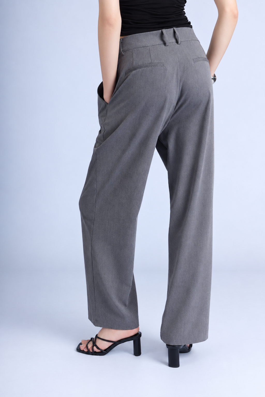 Pantalón Sastre Palazzo - Gris