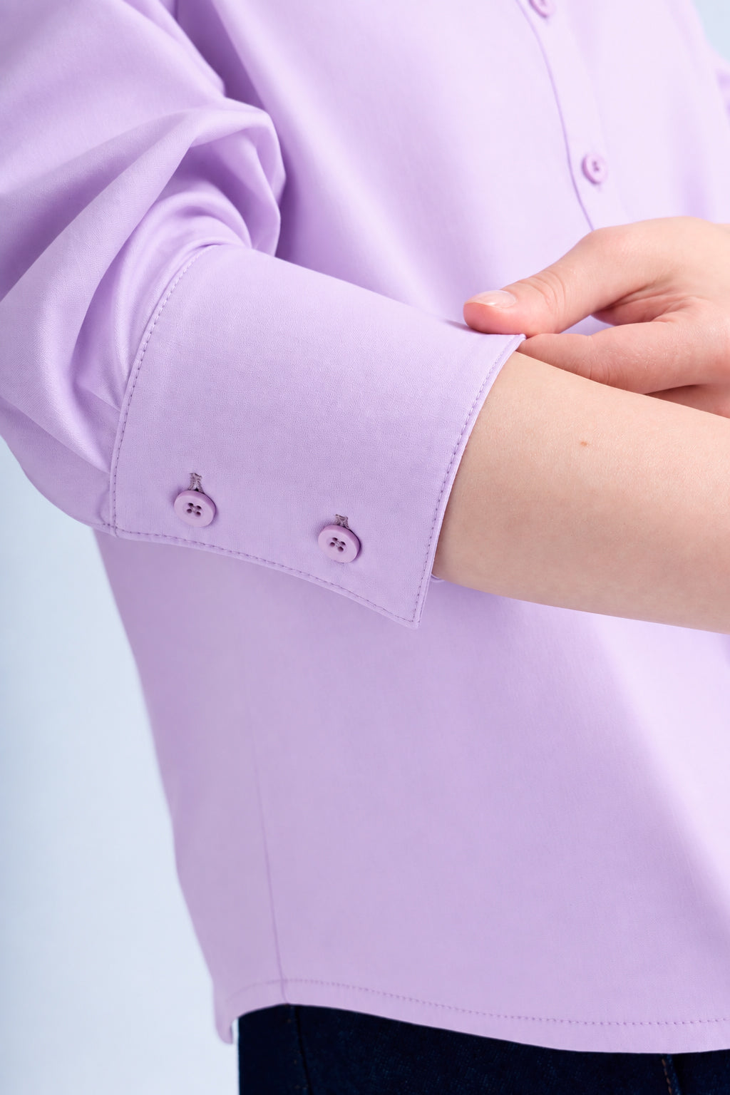 Blusa Oversize Fluida - Lila