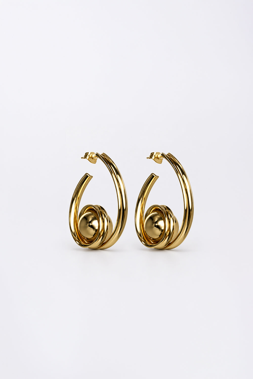 Aretes Aro Esfera