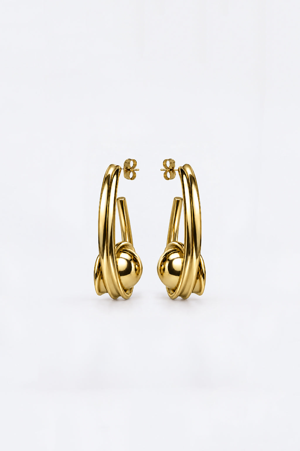 Aretes Aro Esfera