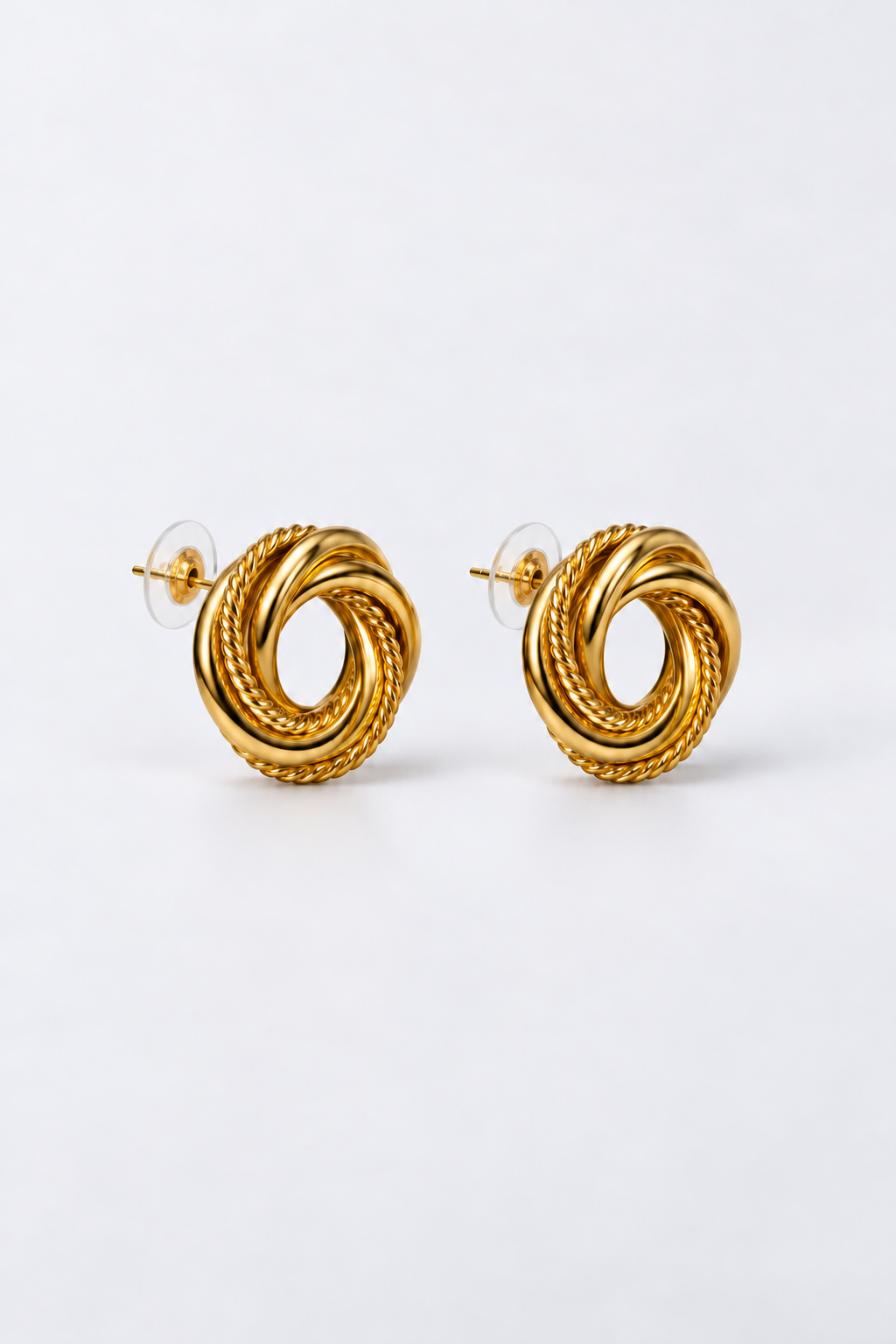 Aretes Nudo Circular
