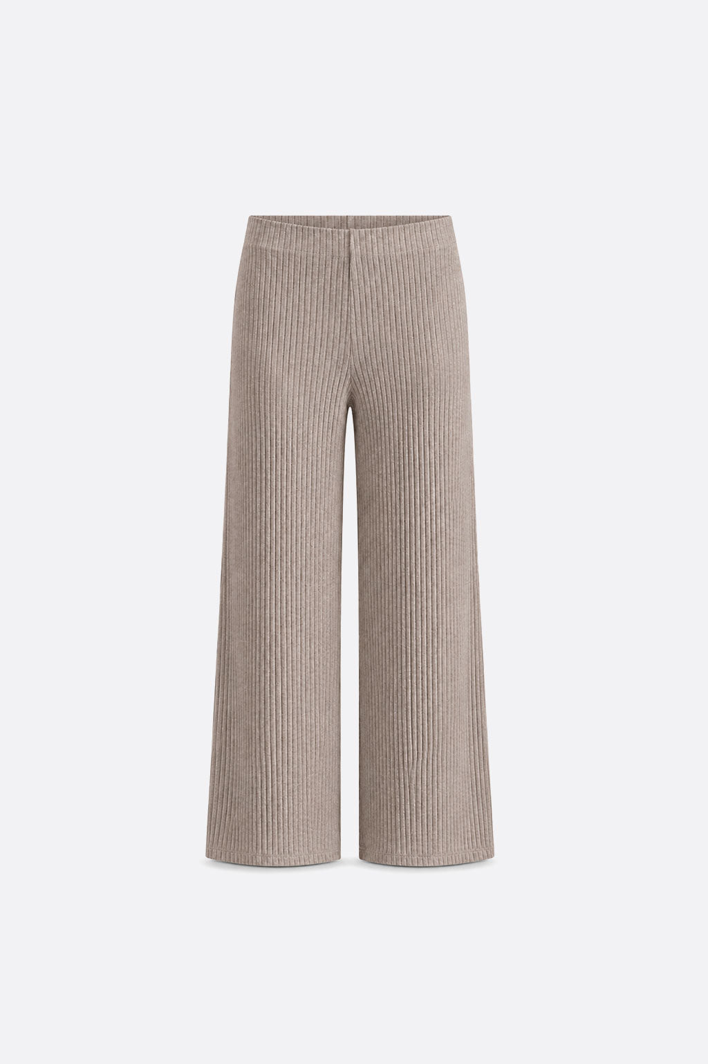 Pantalón Rib Straight - Taupe