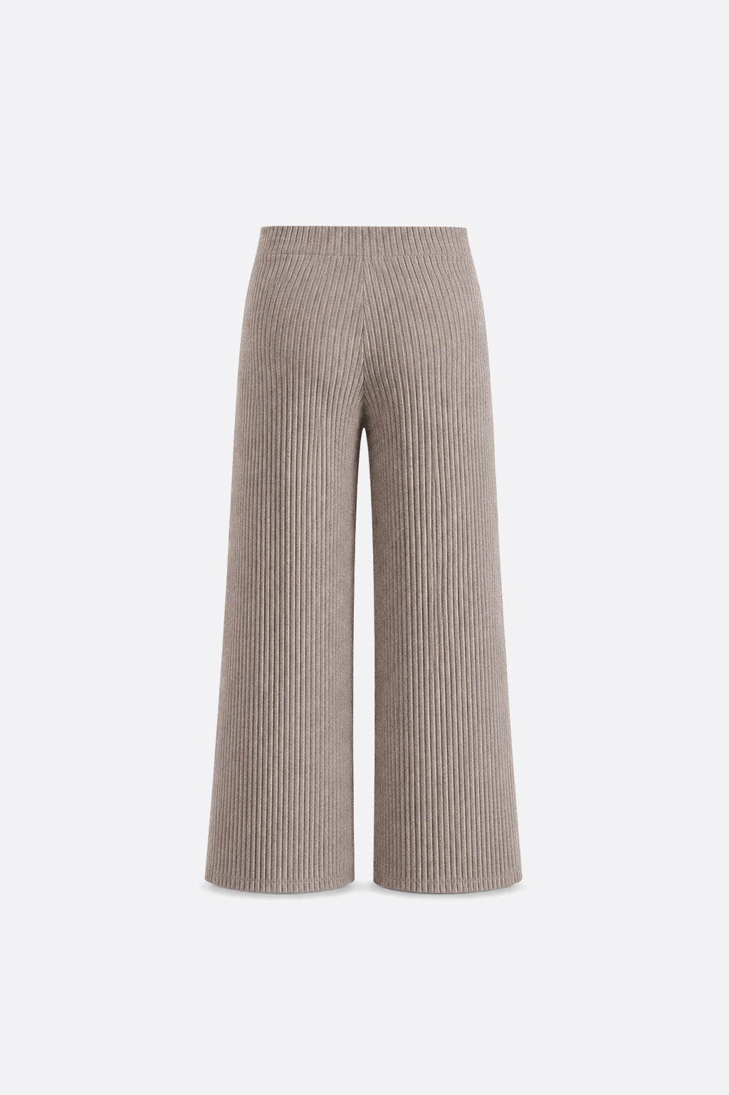 Pantalón Rib Straight - Taupe