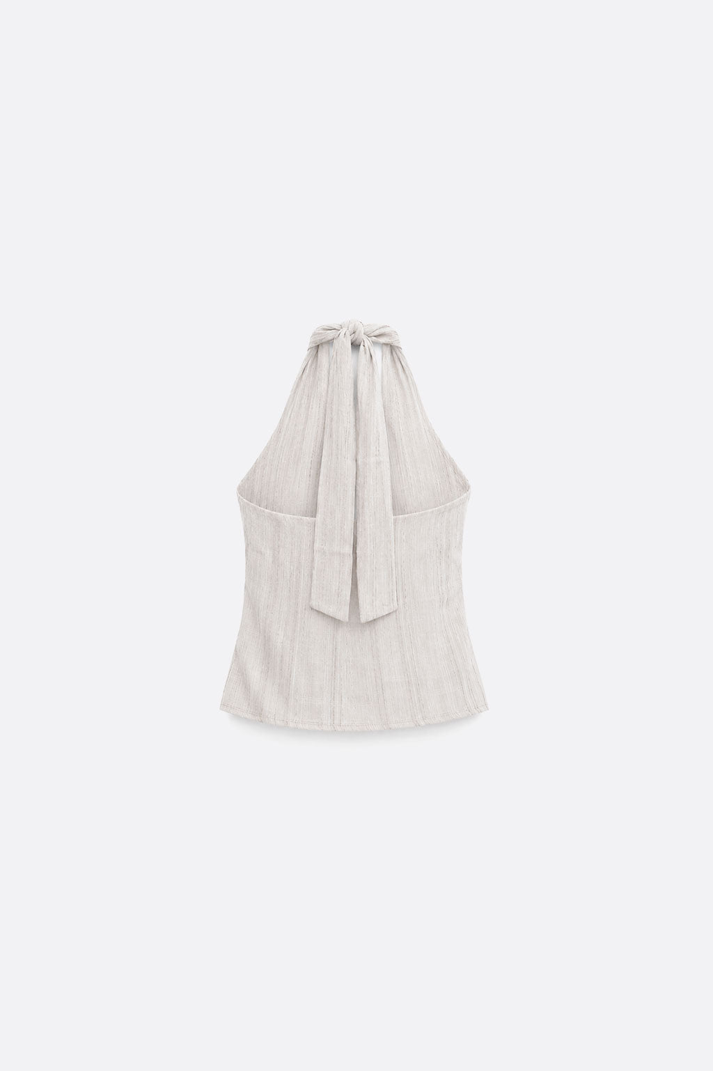 Blusa Cruzada Halter - Sand