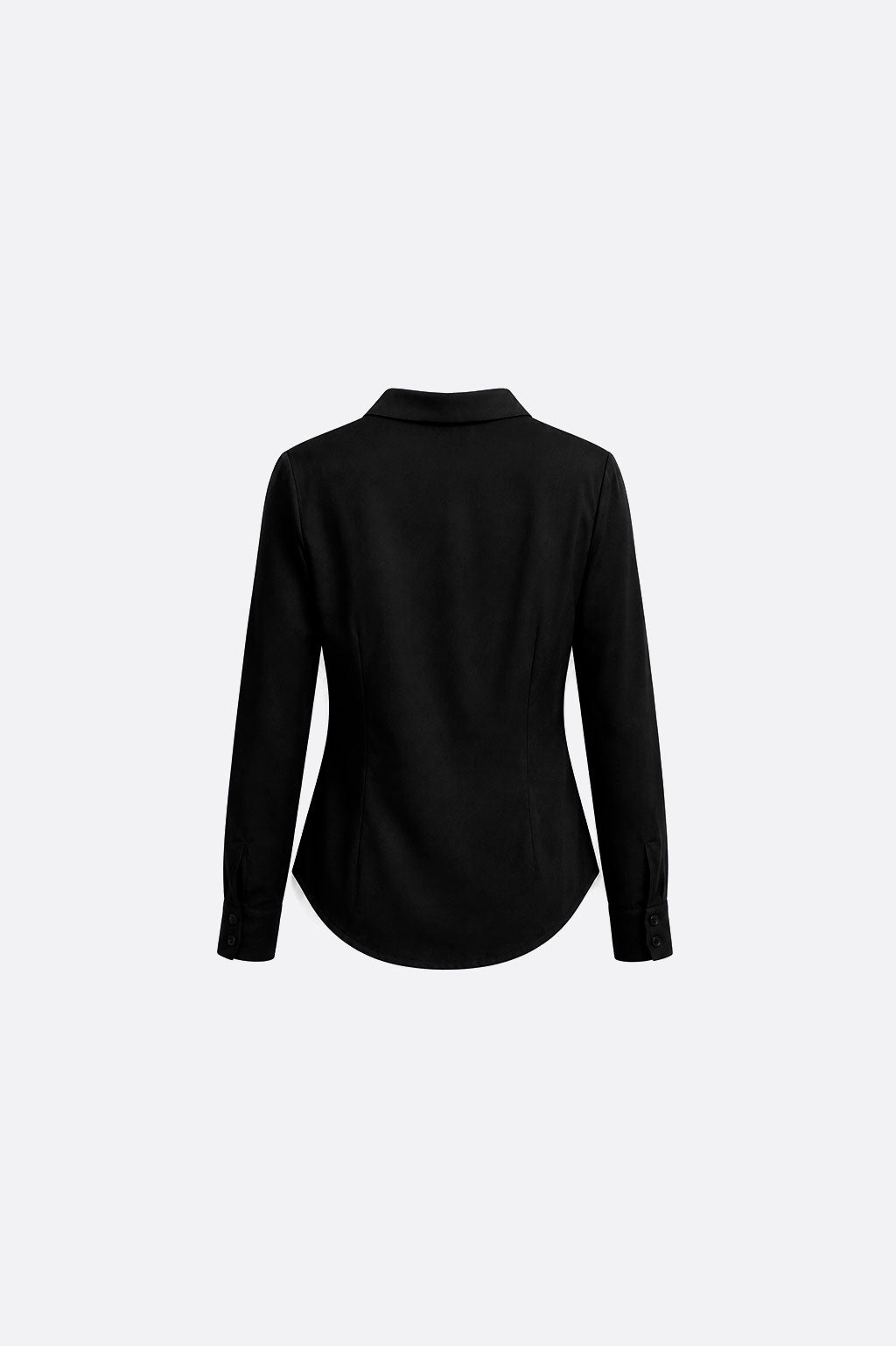 Blusa Satín Luxe - Negro