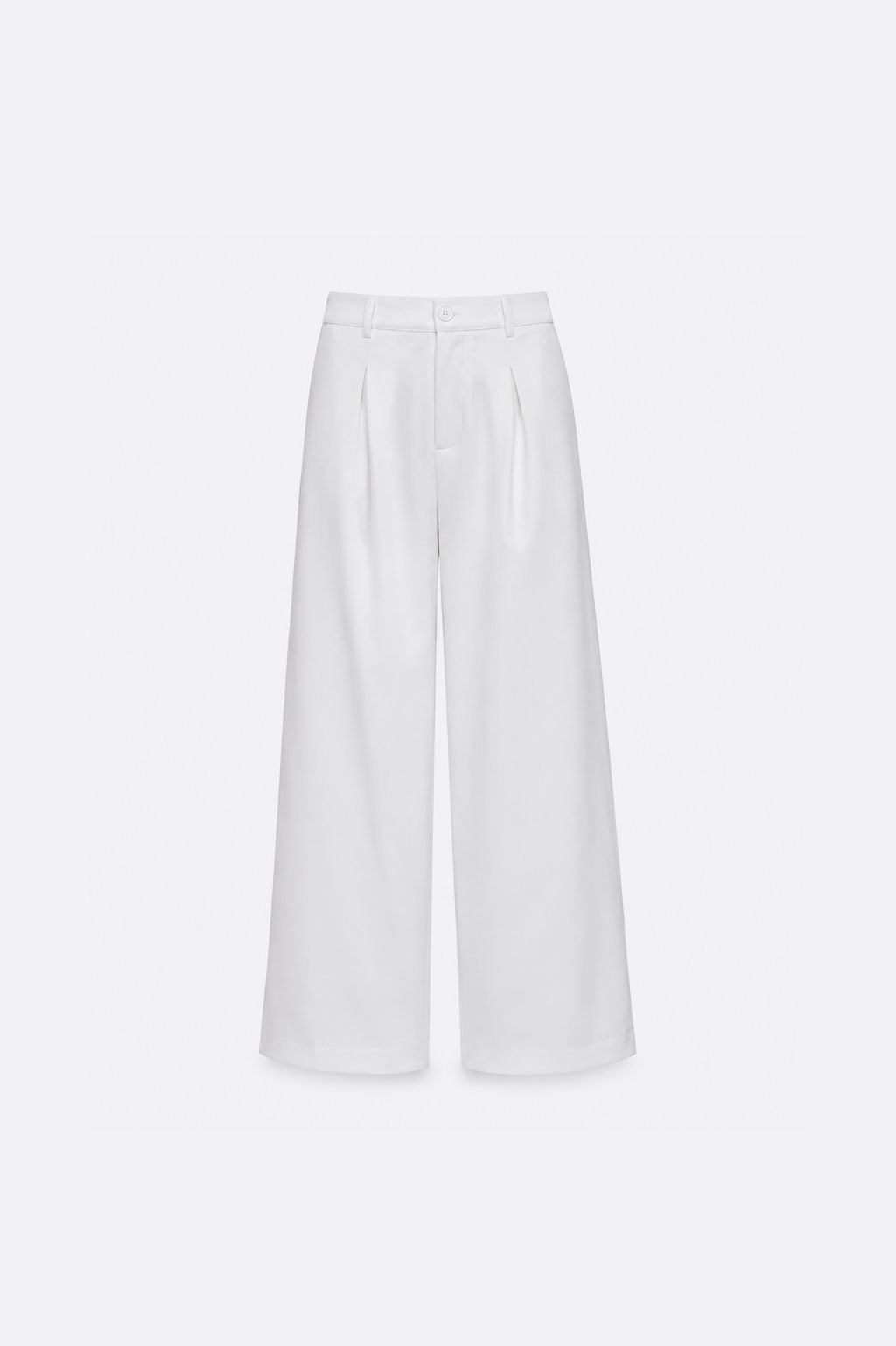 Pantalón Sastrero Pliegues - Perla