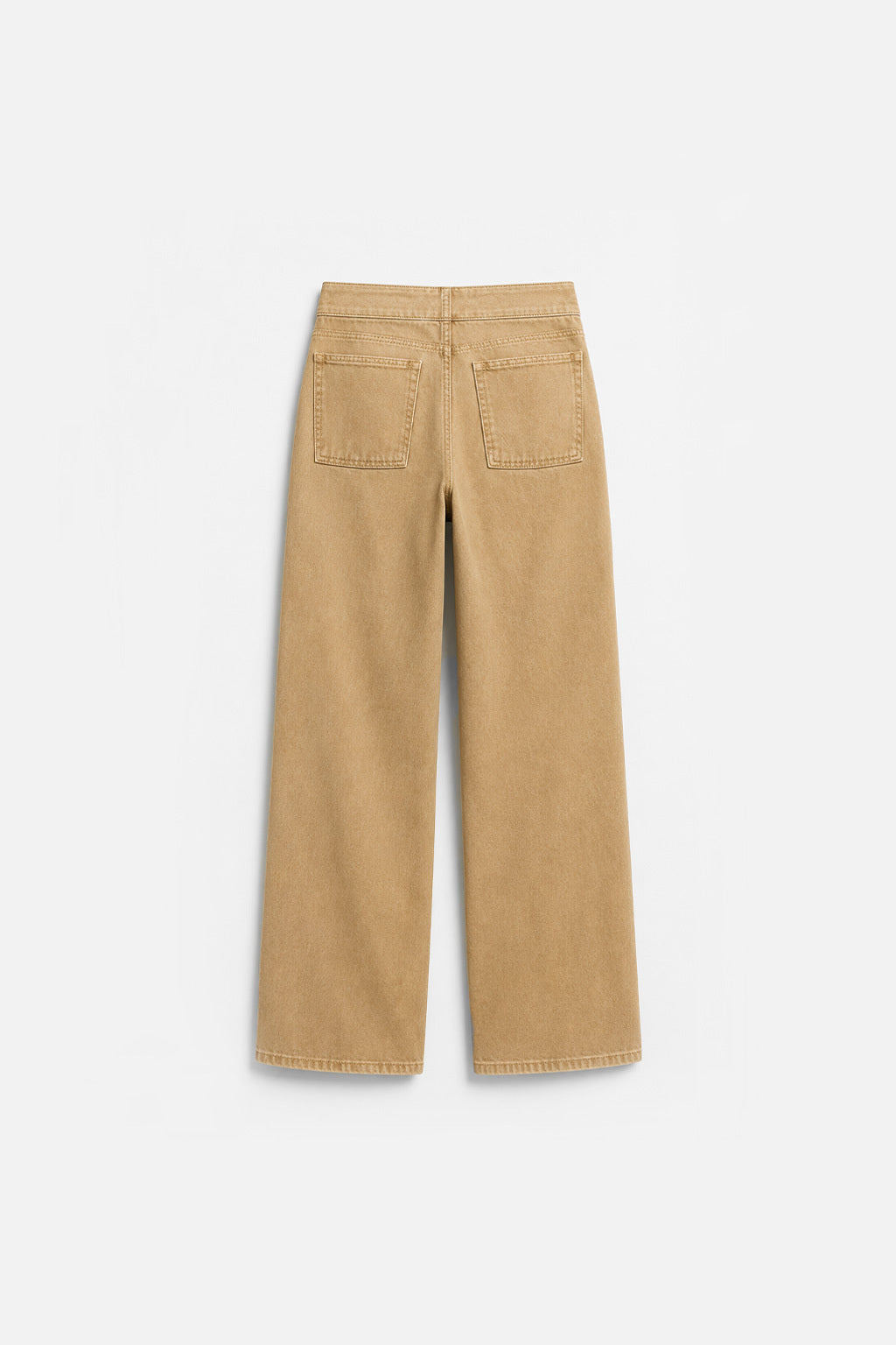 Pantalón Drill Recto - Topo