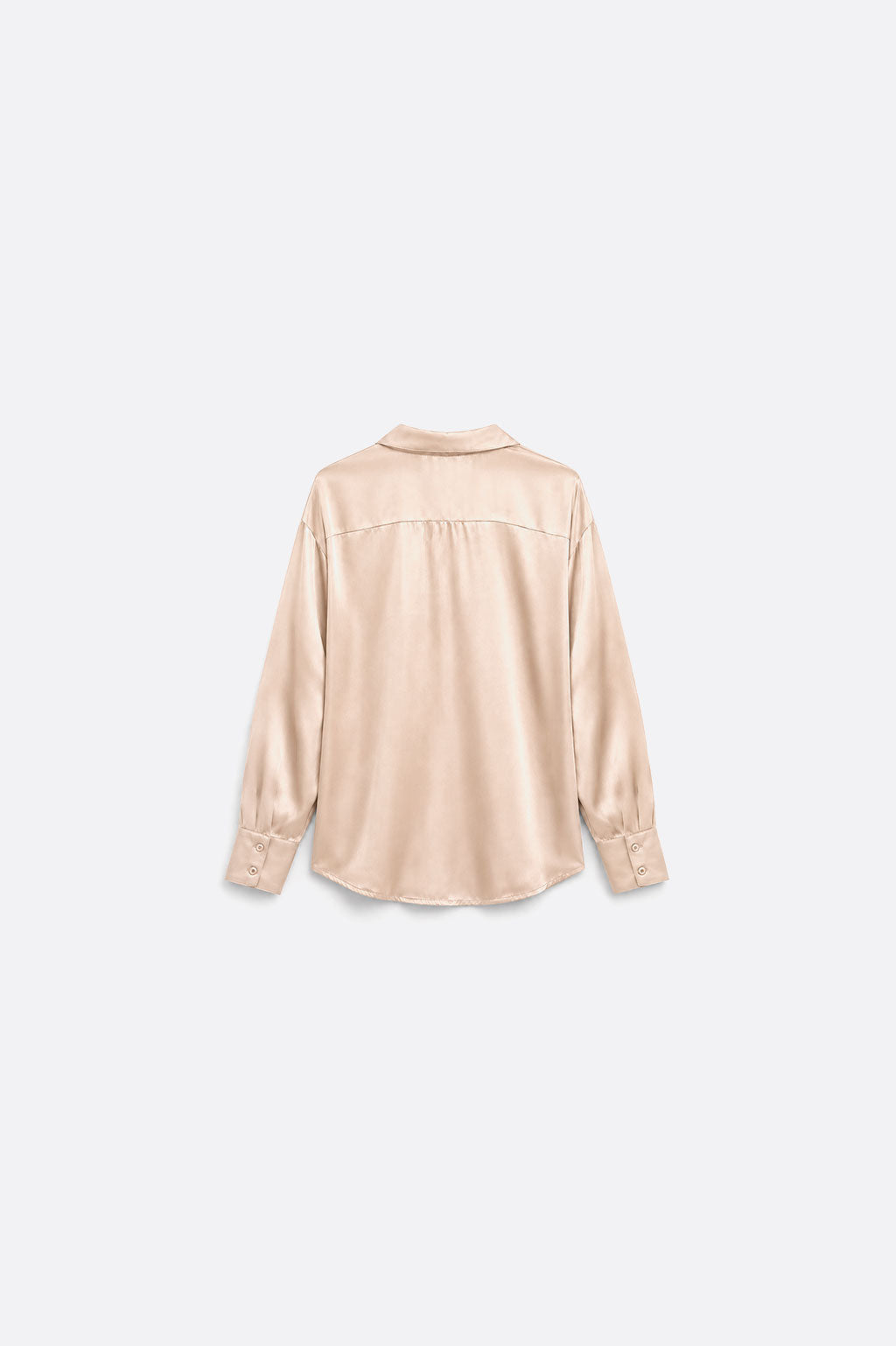 Top Drapeado Lateral - Beige