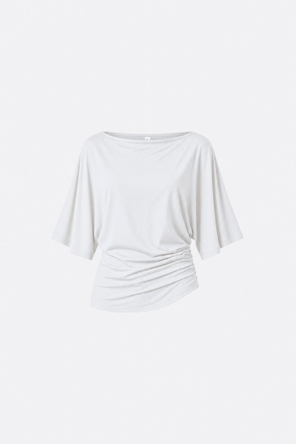 Blusa Básica Manga Amplia - Hueso