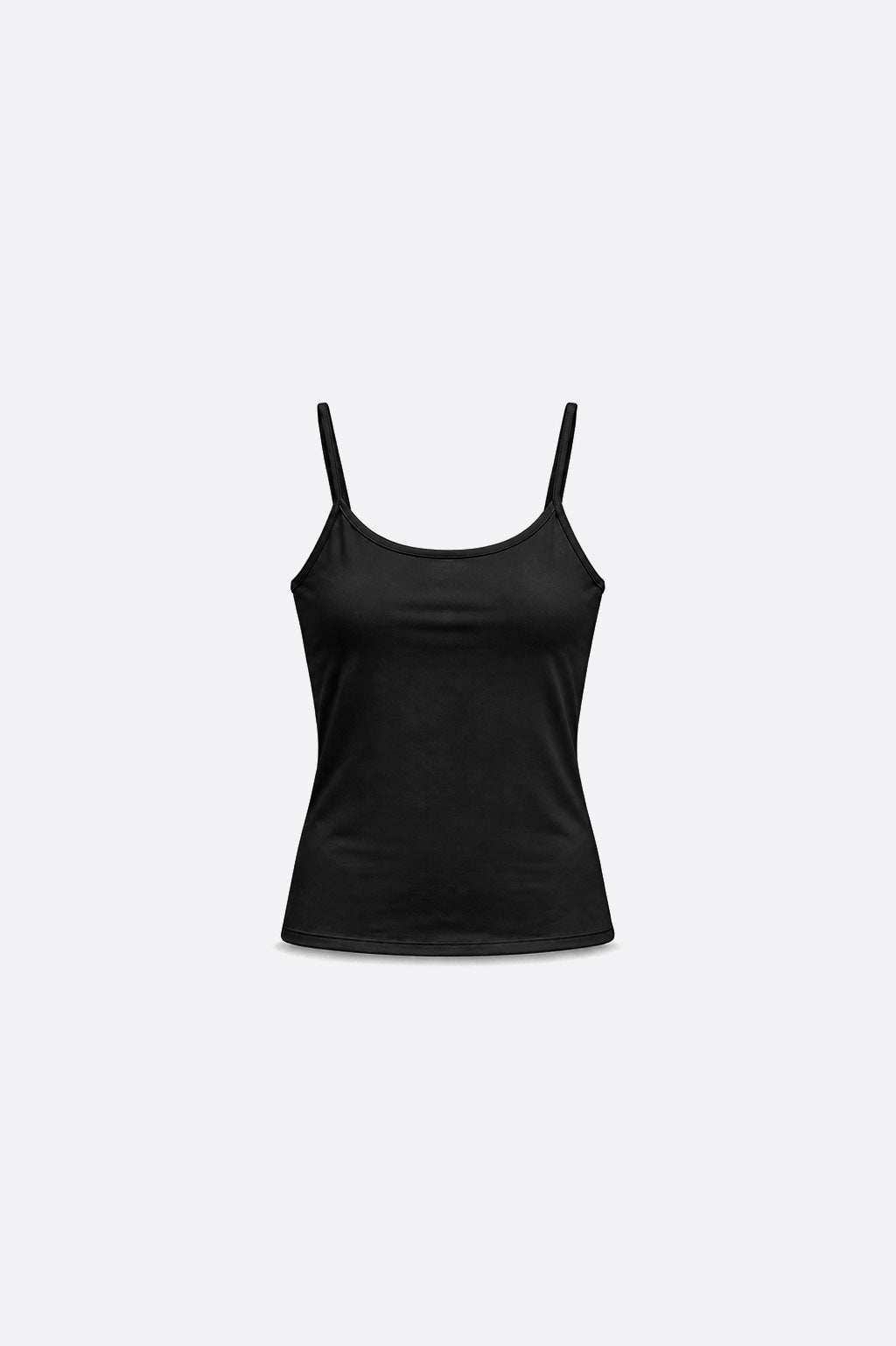 Top Slim Tiras - Negro