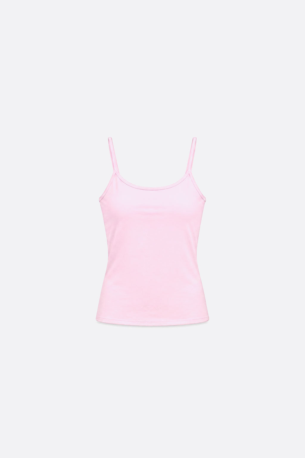 Top Slim Tiras - Rosa Pastel
