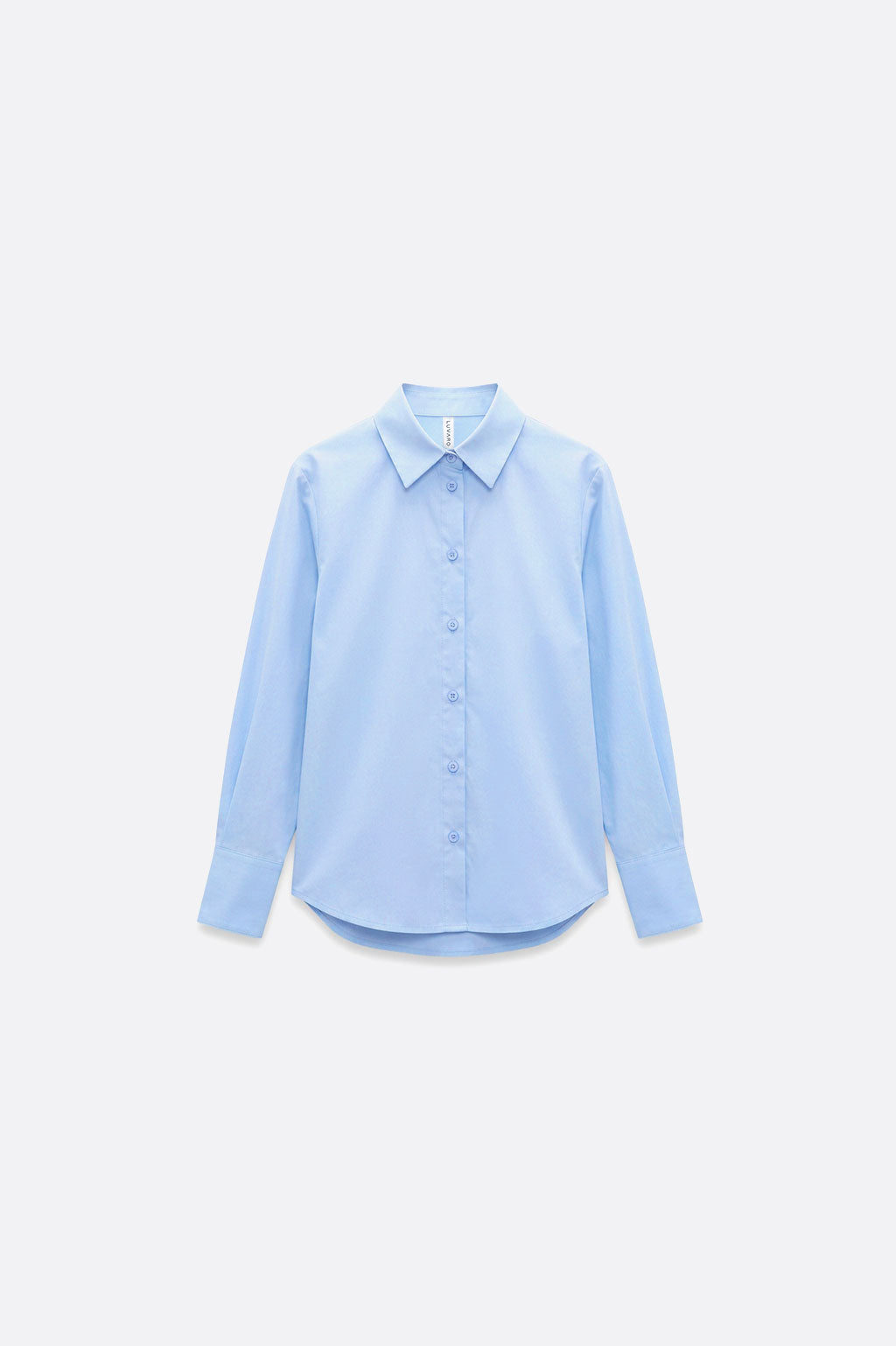 Blusa Oversize Fluida - Celeste