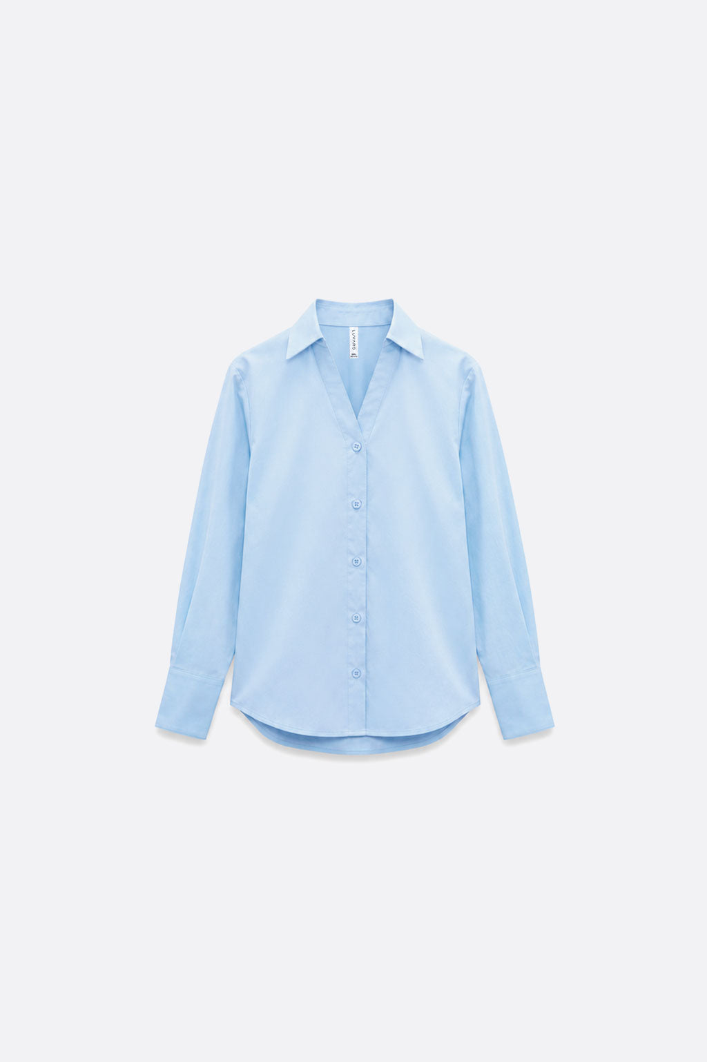 Blusa Oversize Fluida - Celeste