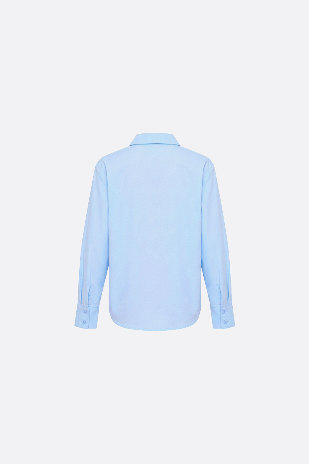 Blusa Oversize Fluida - Celeste