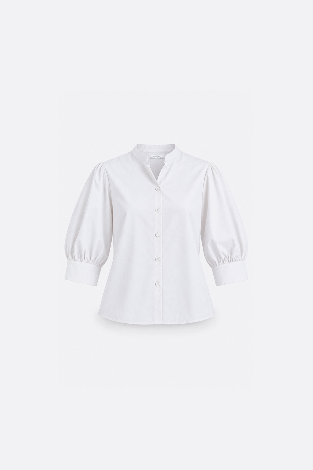 Blusa Manga Abullonada - Perla