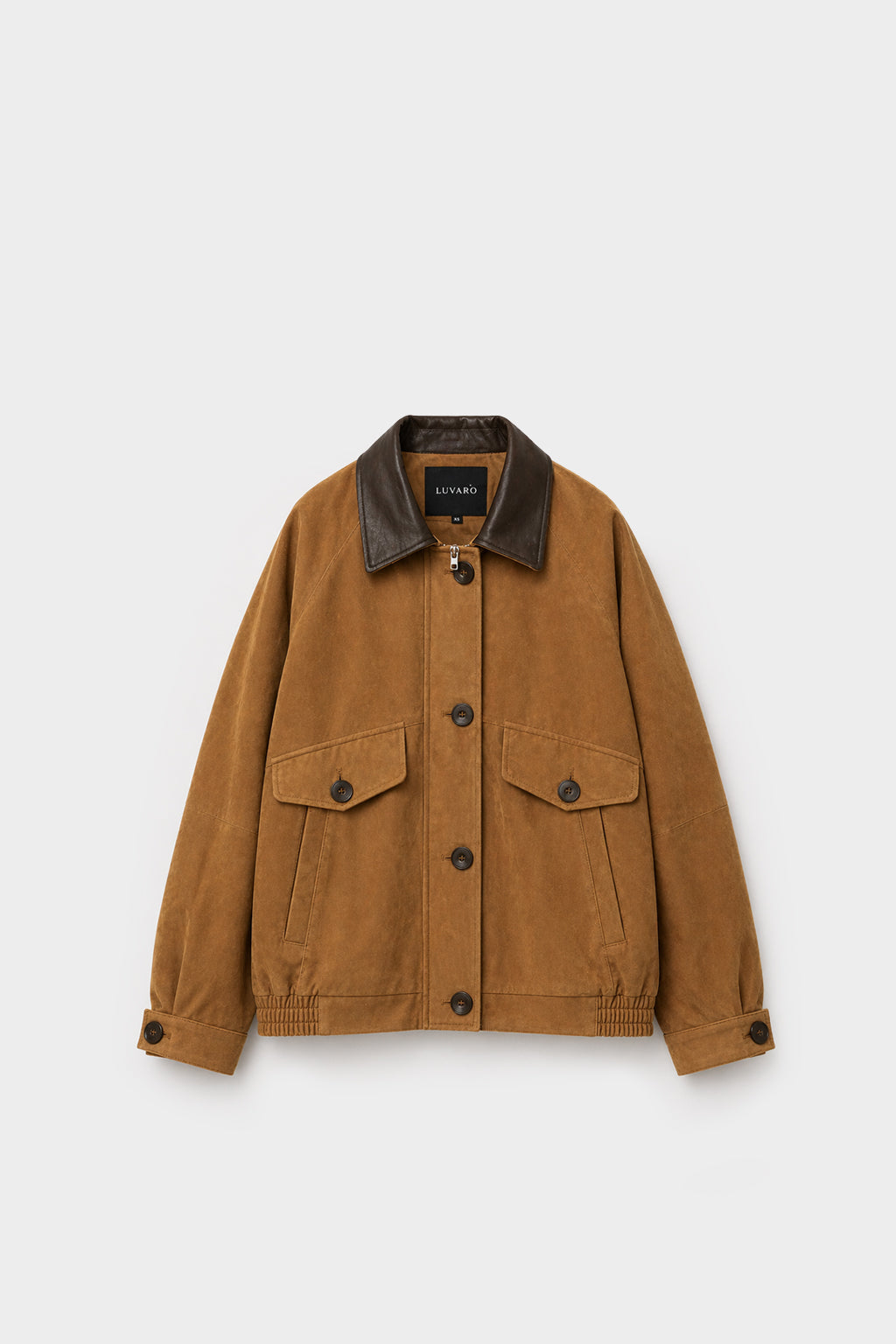 Casaca Cuello Contraste - Camell