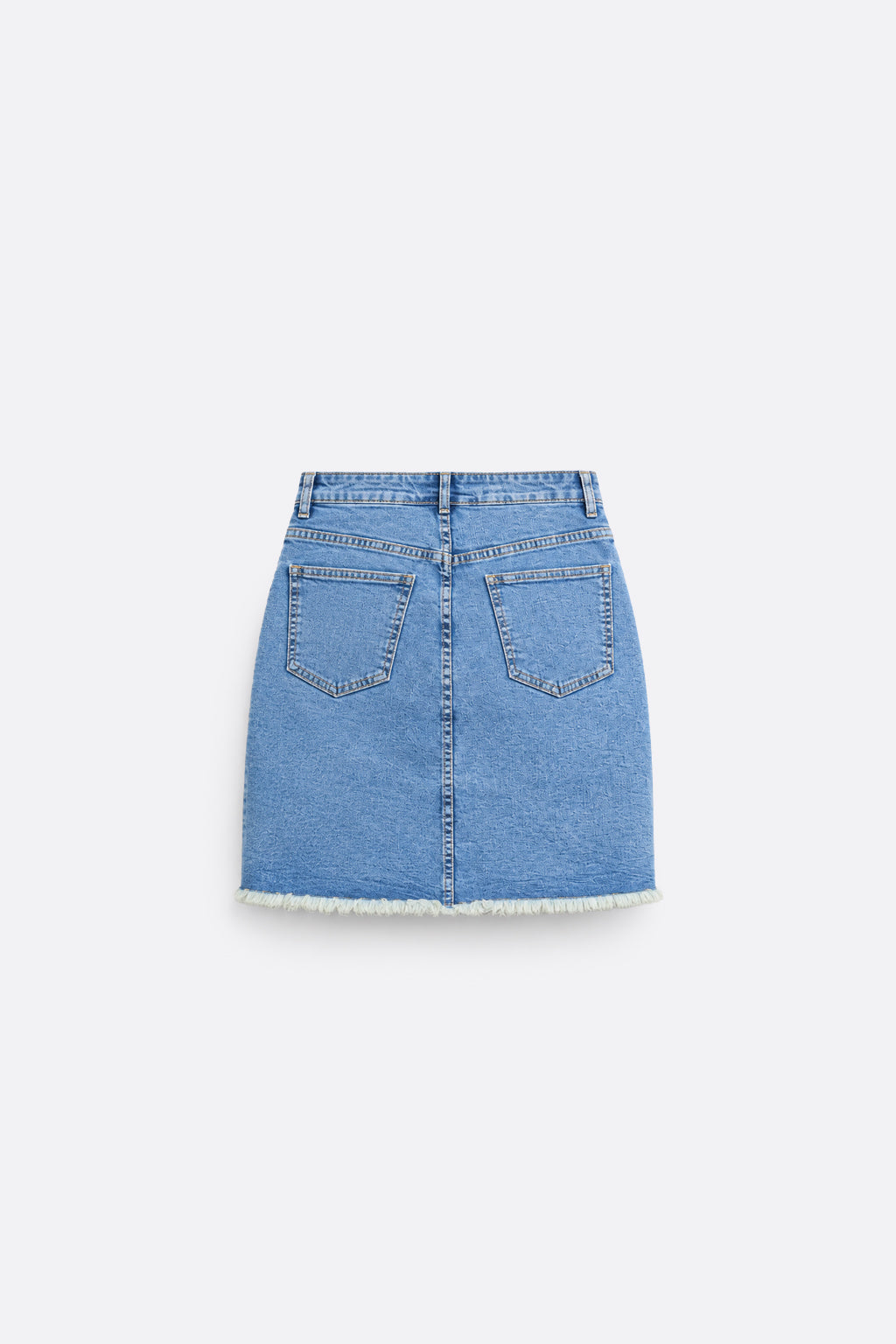 Falda Denim Midi - Bleach