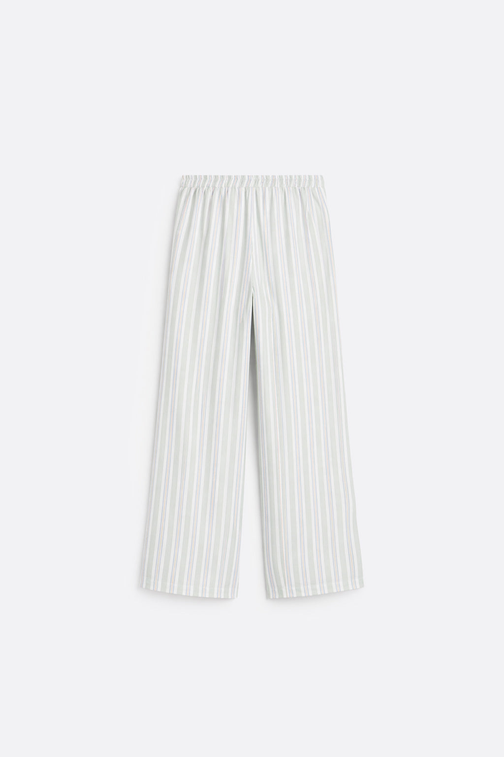 Pantalón Fluido Listado - Aloe