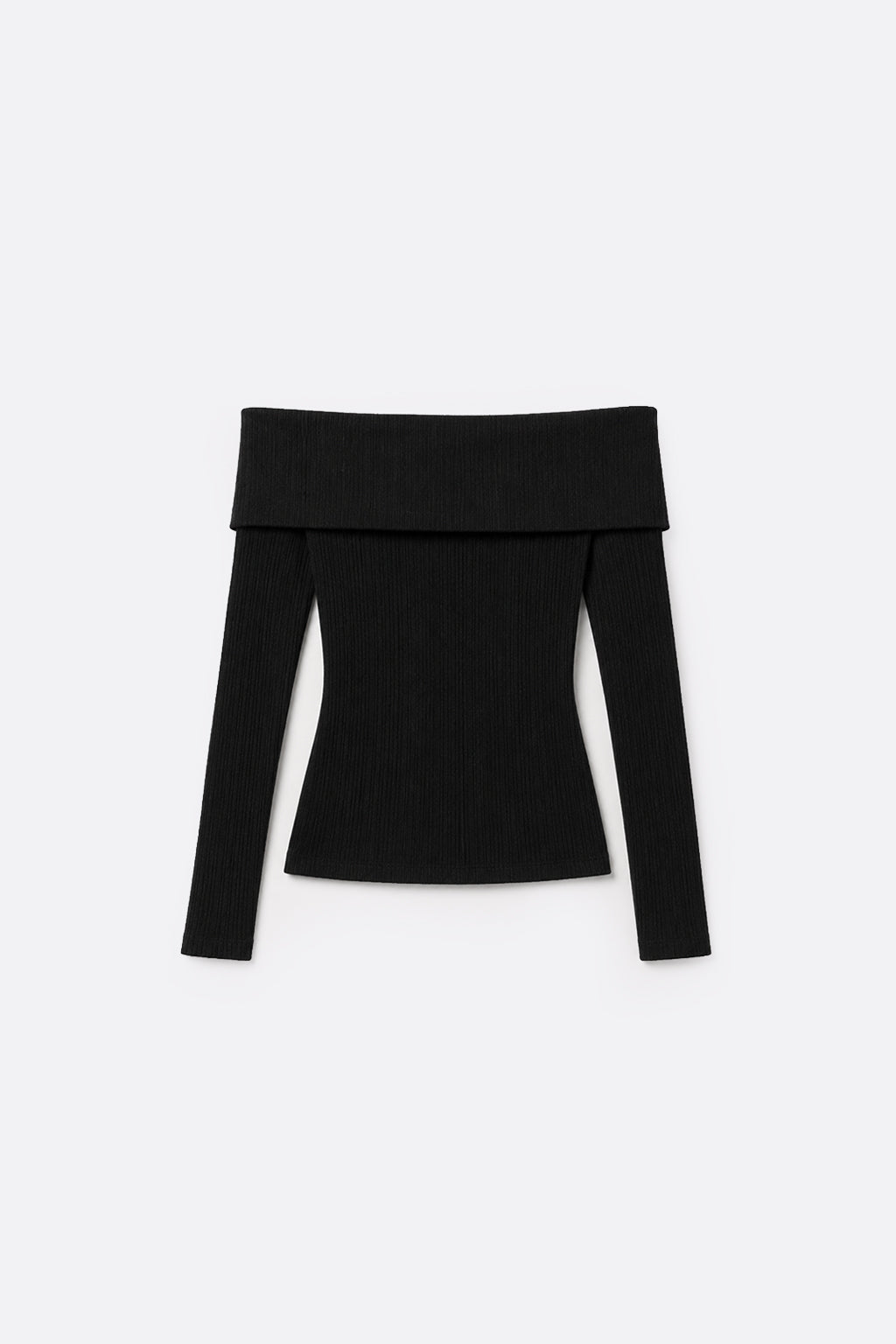 Sweater Off Shoulder - Negro