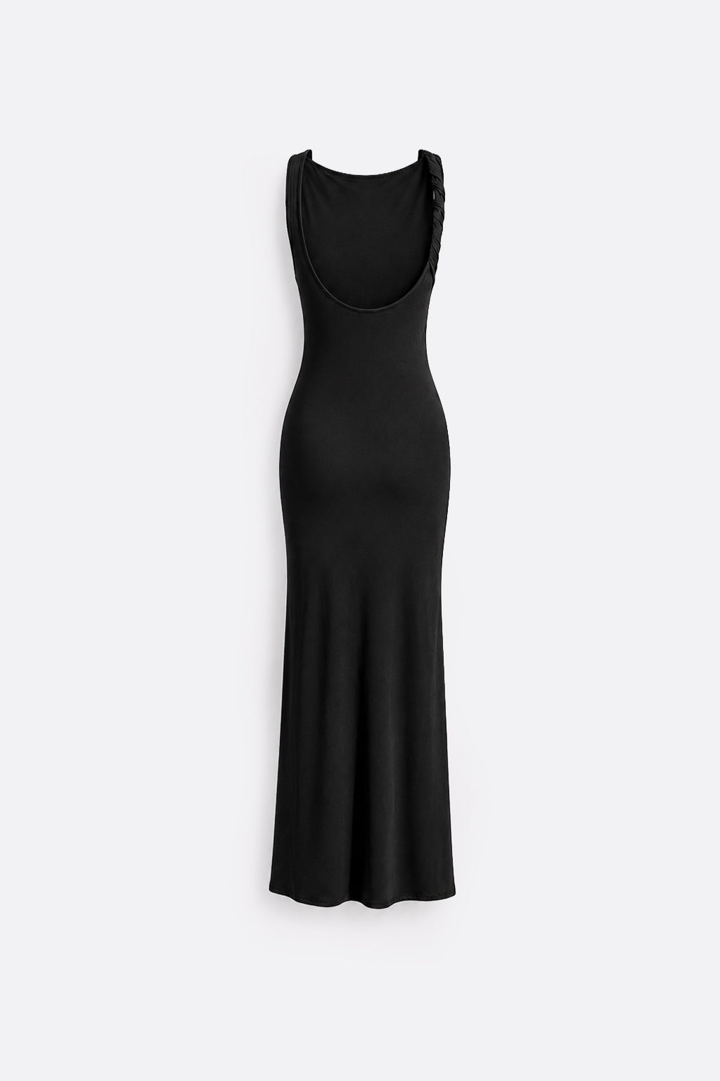 Vestido Asimétrico Twist - Negro