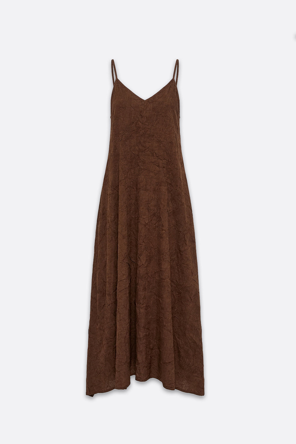 Vestido Tiras - Marrón