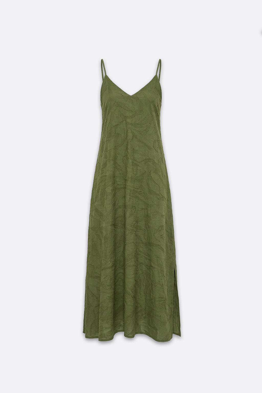 Vestido Tiras - Olivo