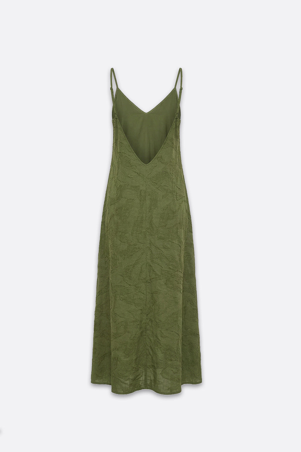 Vestido Tiras - Olivo