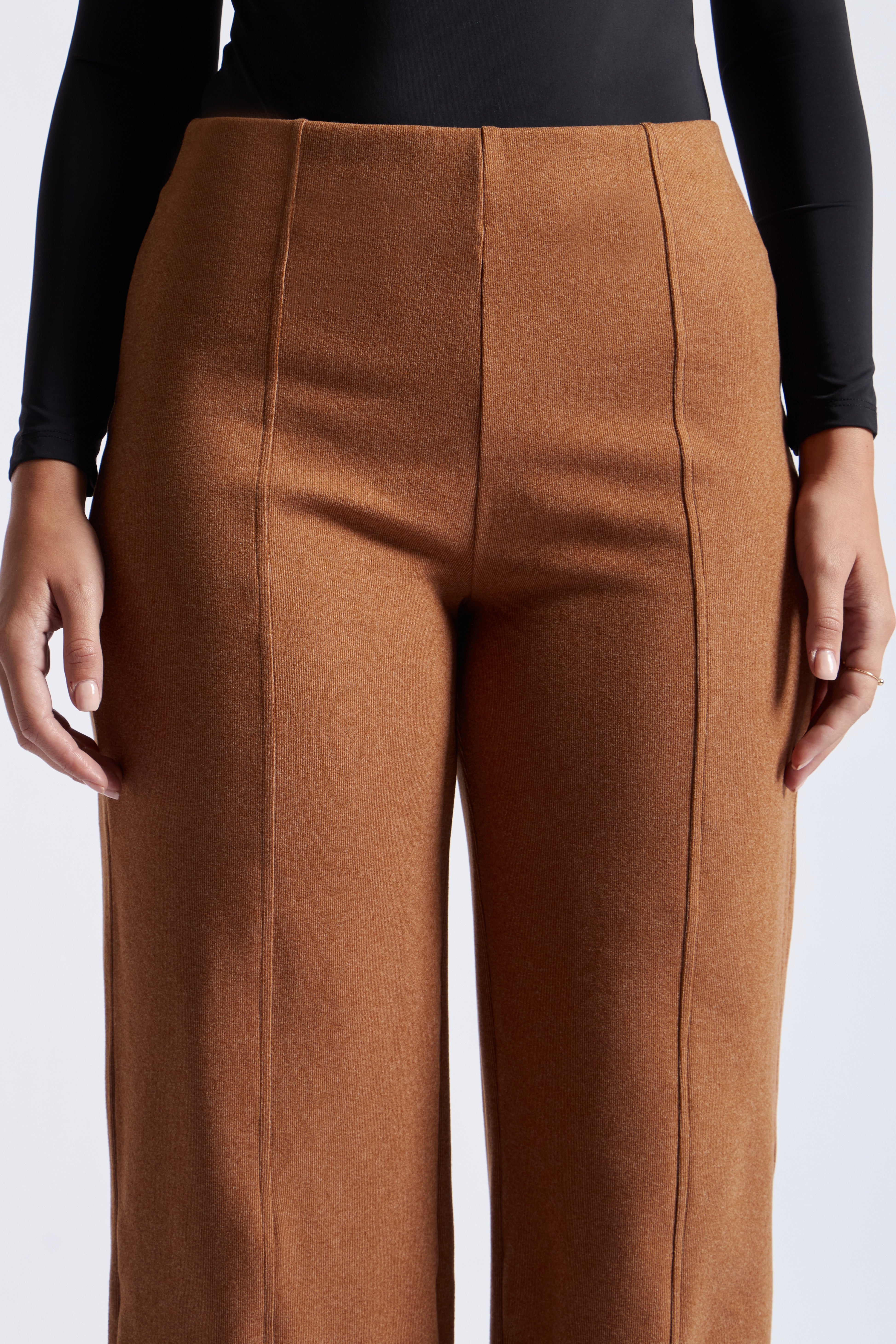 Pantalón Recto - Camell