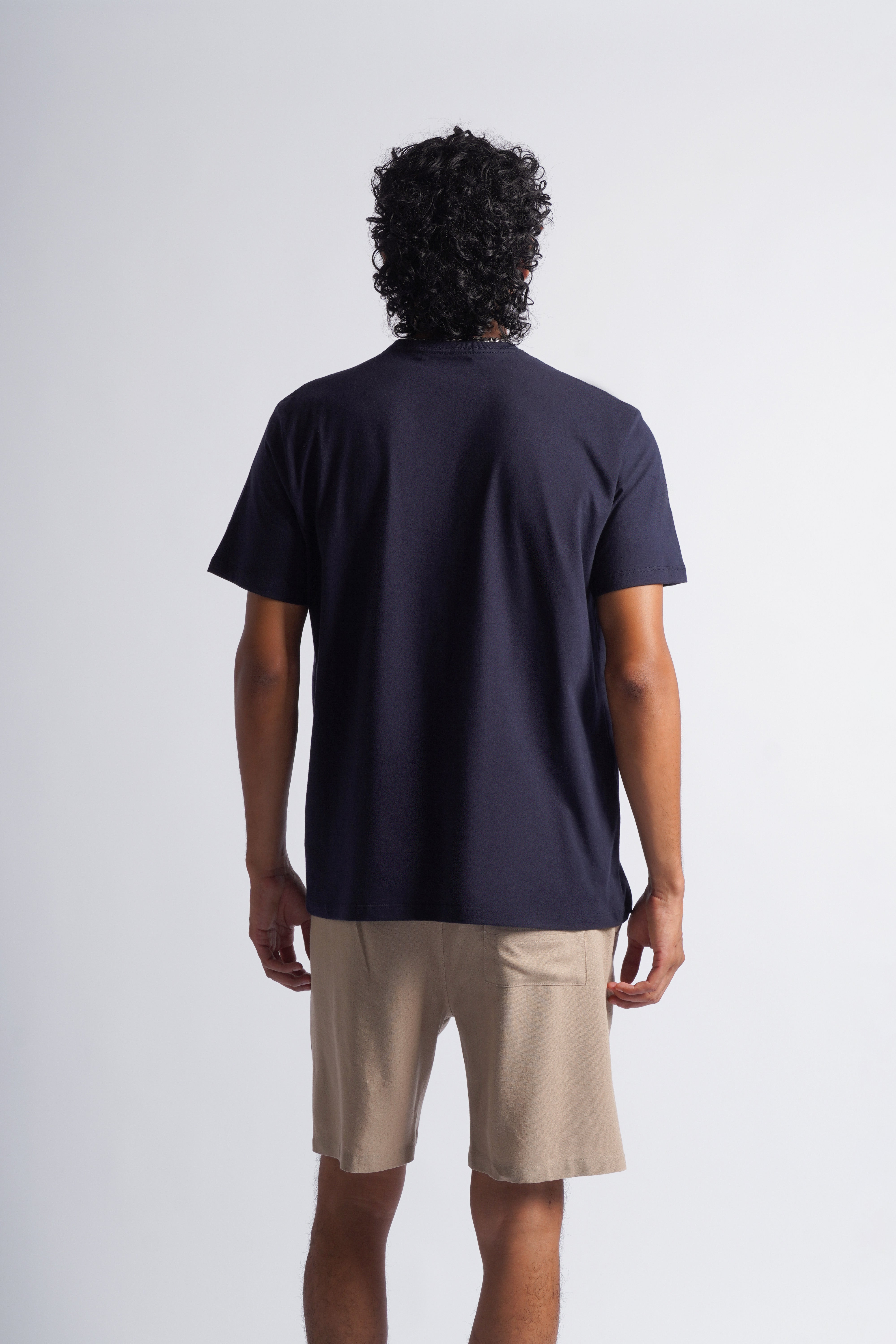 Polo Básico Regular - Azul Marino