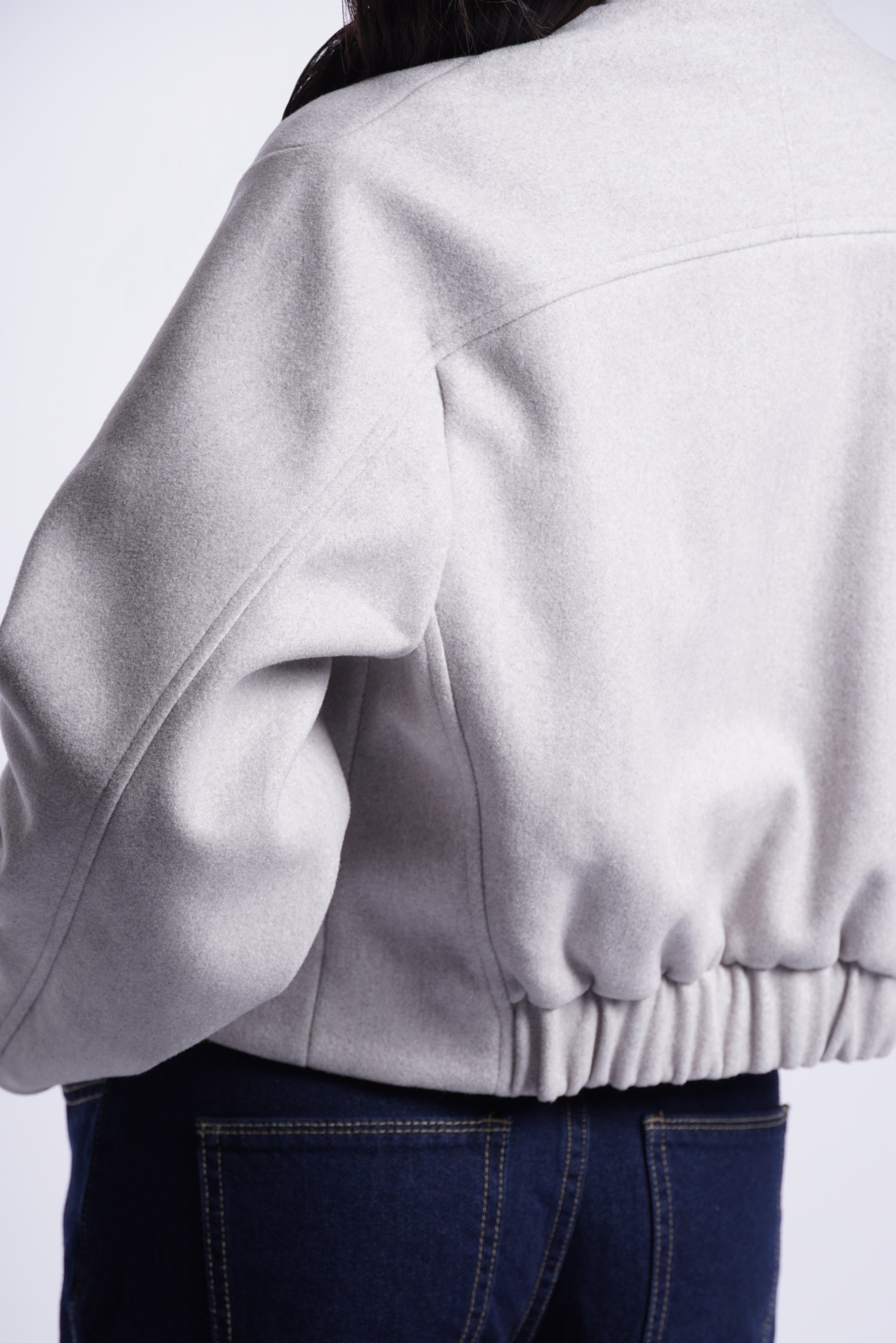 Casaca Bomber - Gris