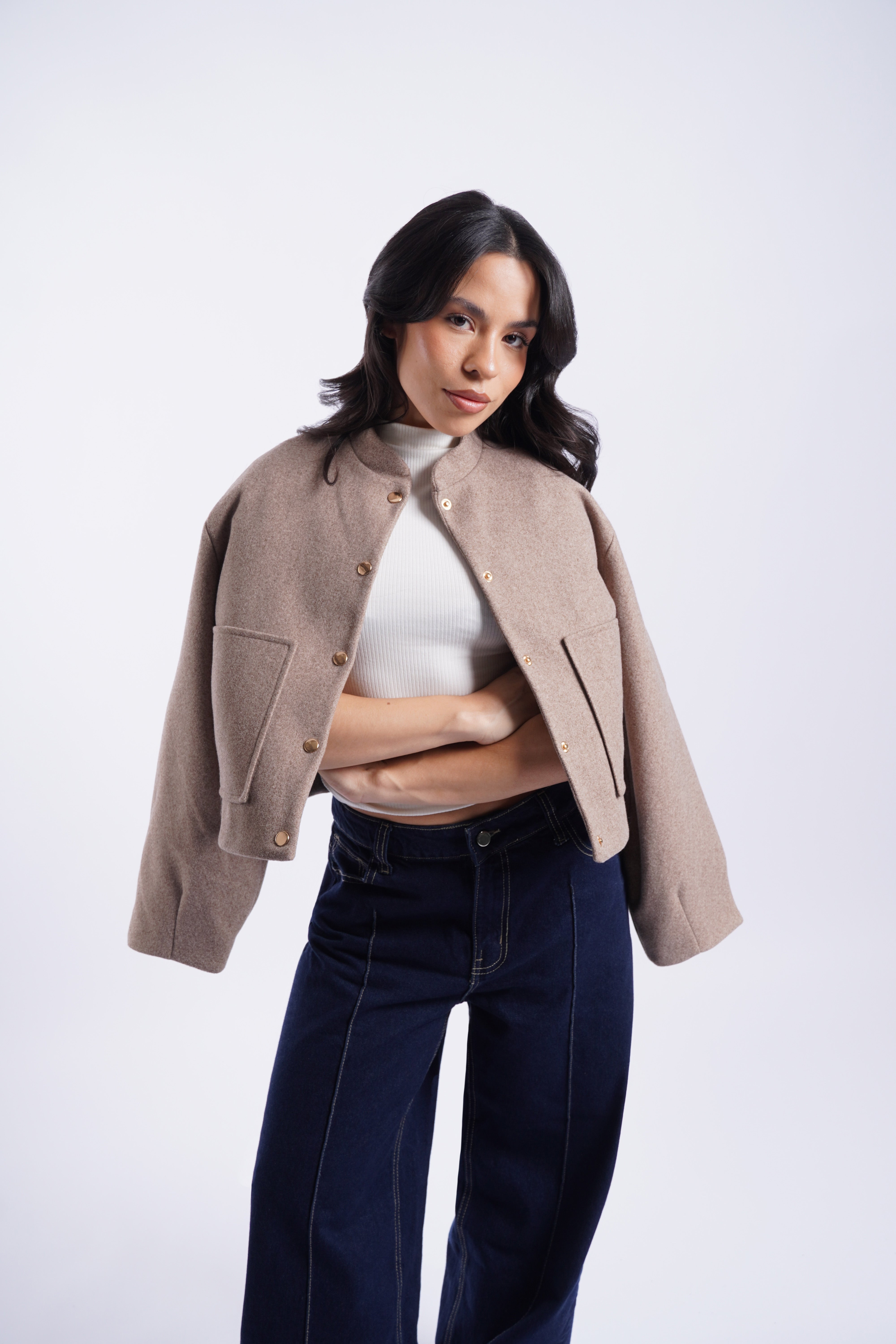 Casaca Bomber - Cocoa